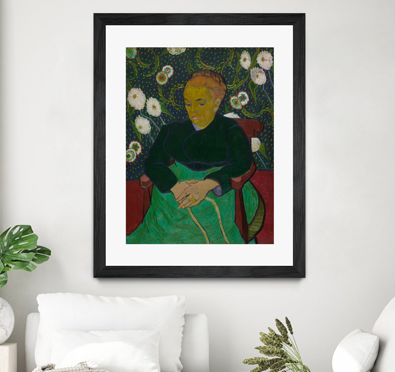 Madame Roulin Rocking the Cradle (La berceuse) by Vincent van Gogh on GIANT ART - museums