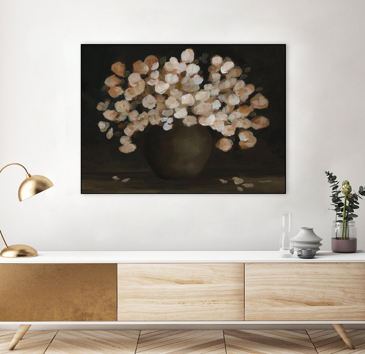 Autumn Floral by Haley Knighten on GIANT ART - abstract