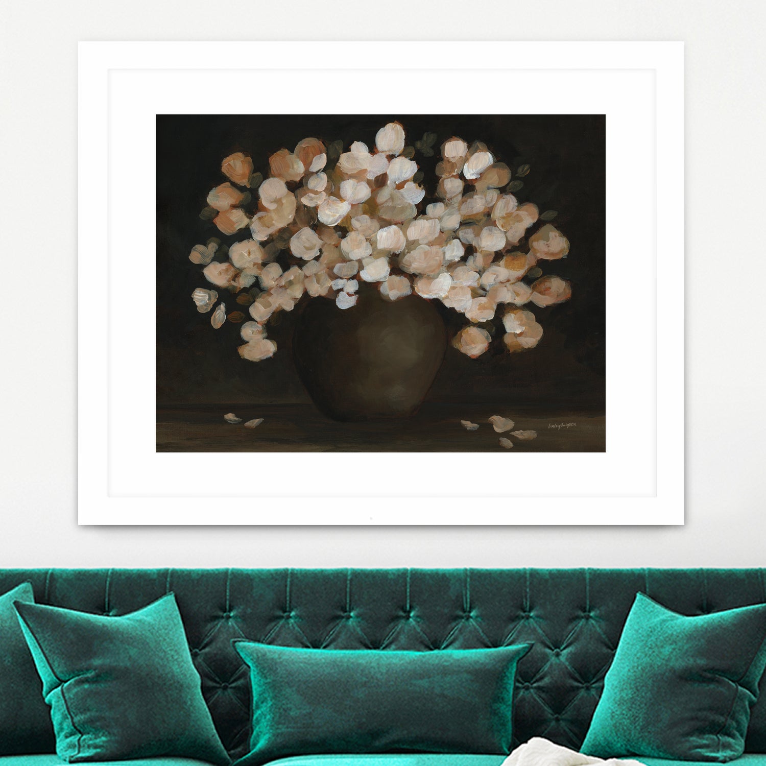 Autumn Floral by Haley Knighten on GIANT ART - abstract