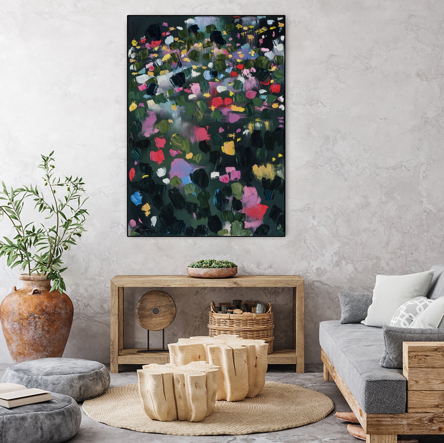 Secret Garden II by Maggie Sackmann on GIANT ART - abstract