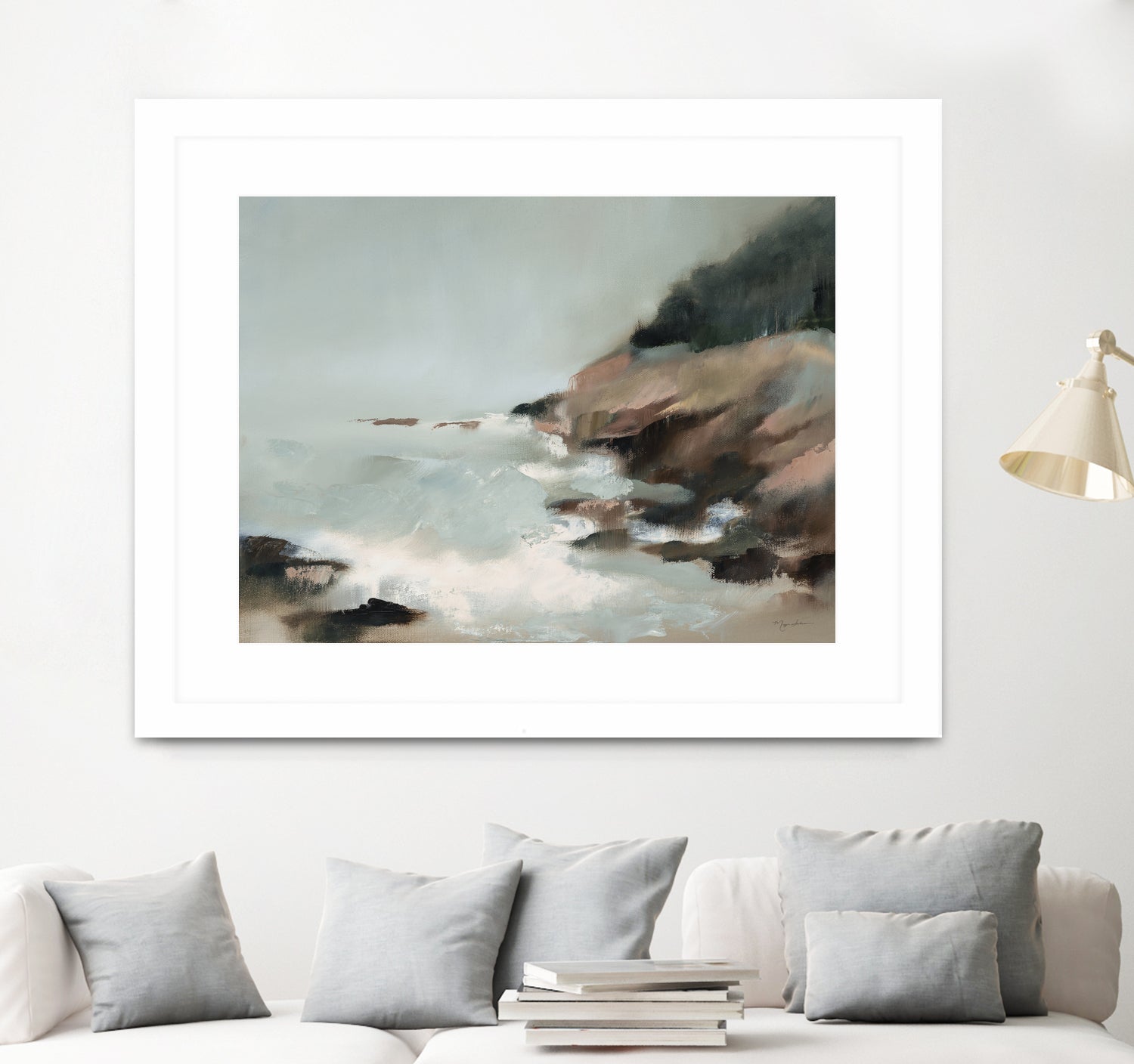 Acadia by Maggie Sackmann on GIANT ART - abstract cloud dancer