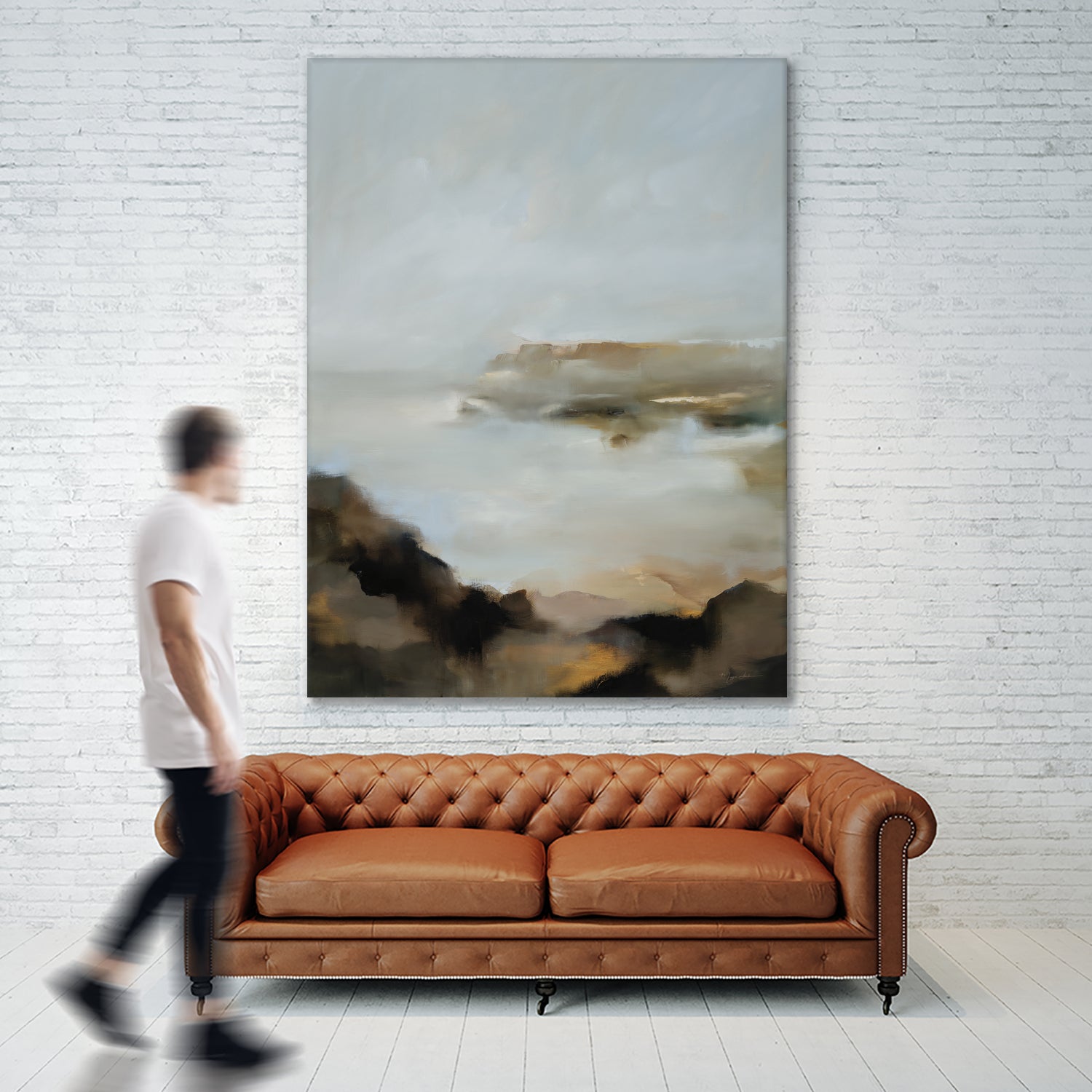 Coastal Reverie by Maggie Sackmann on GIANT ART - abstract