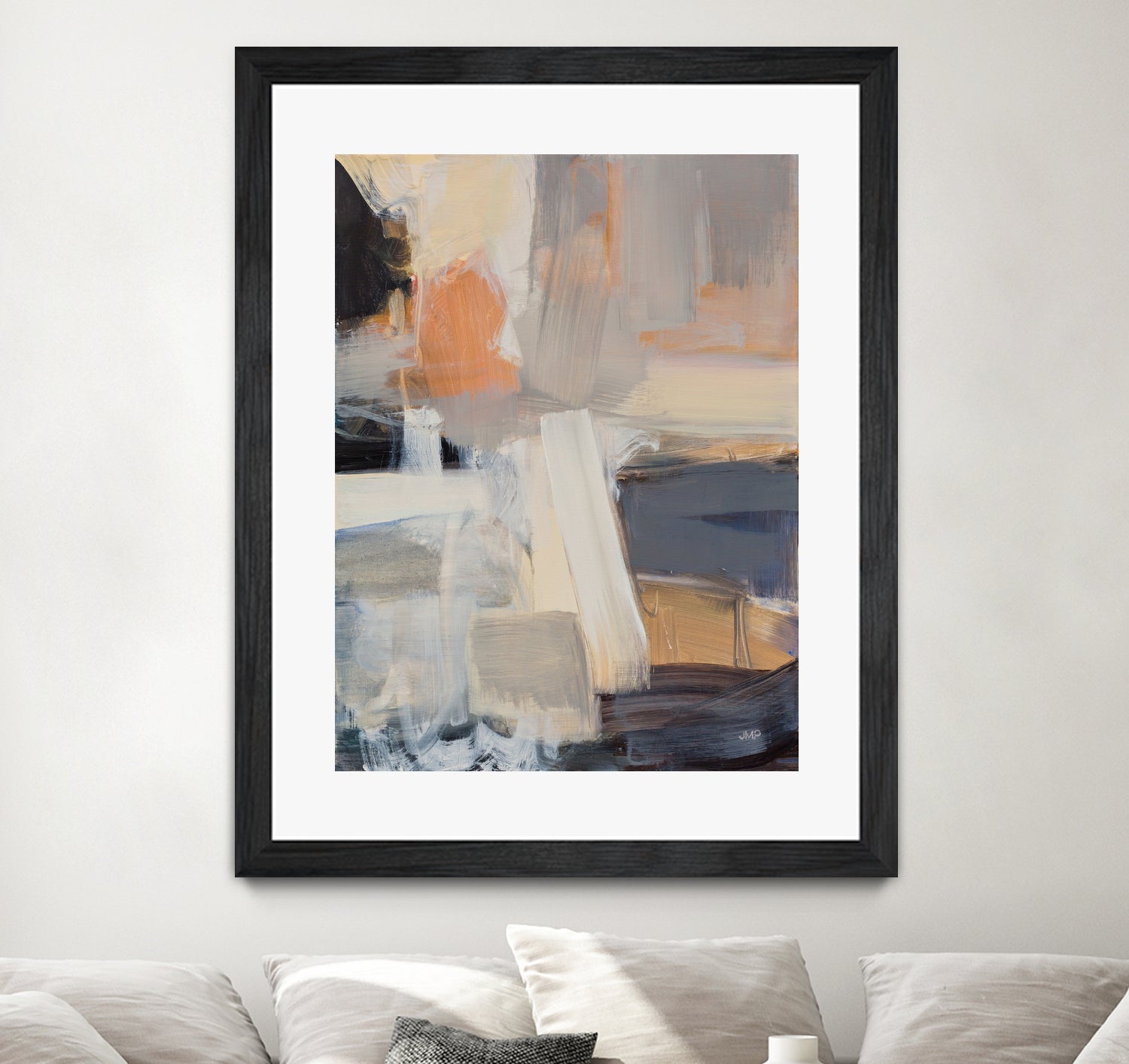 Beale Street Abstract I by Julia Purinton on GIANT ART - orange abstract