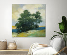 Solitary by Julia Purinton on GIANT ART - blue