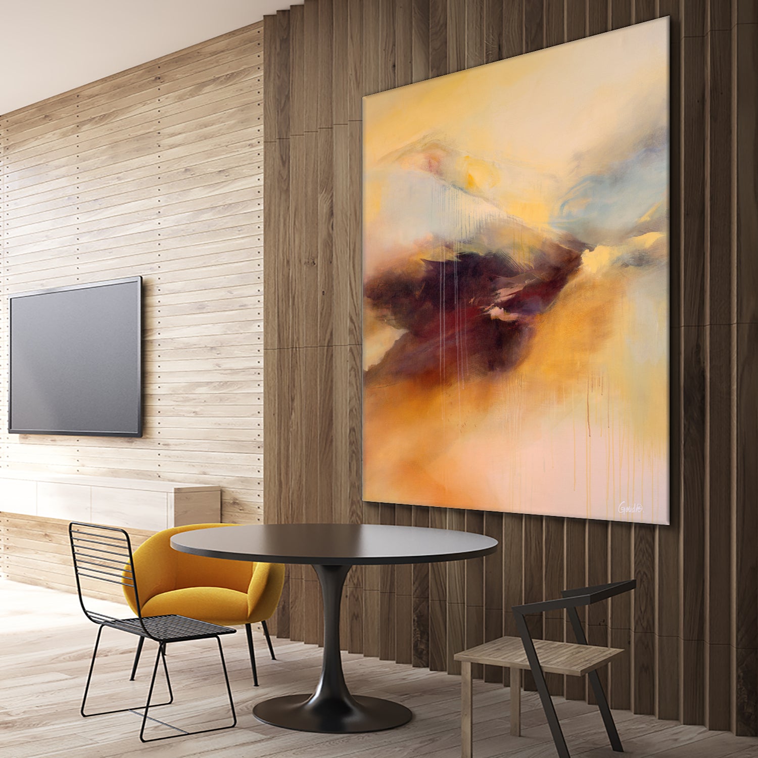 Firmament by Marie-Pierre Goudreault on GIANT ART - abstracts abstracts