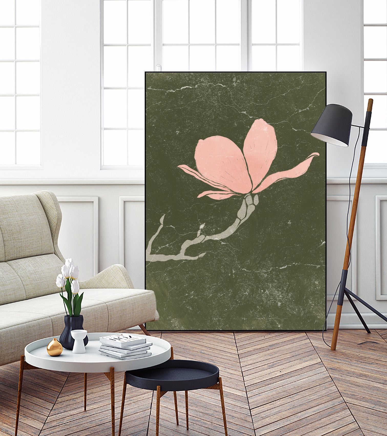 Spring II by Yuyu Pont on GIANT ART - floral/still life floral/still life