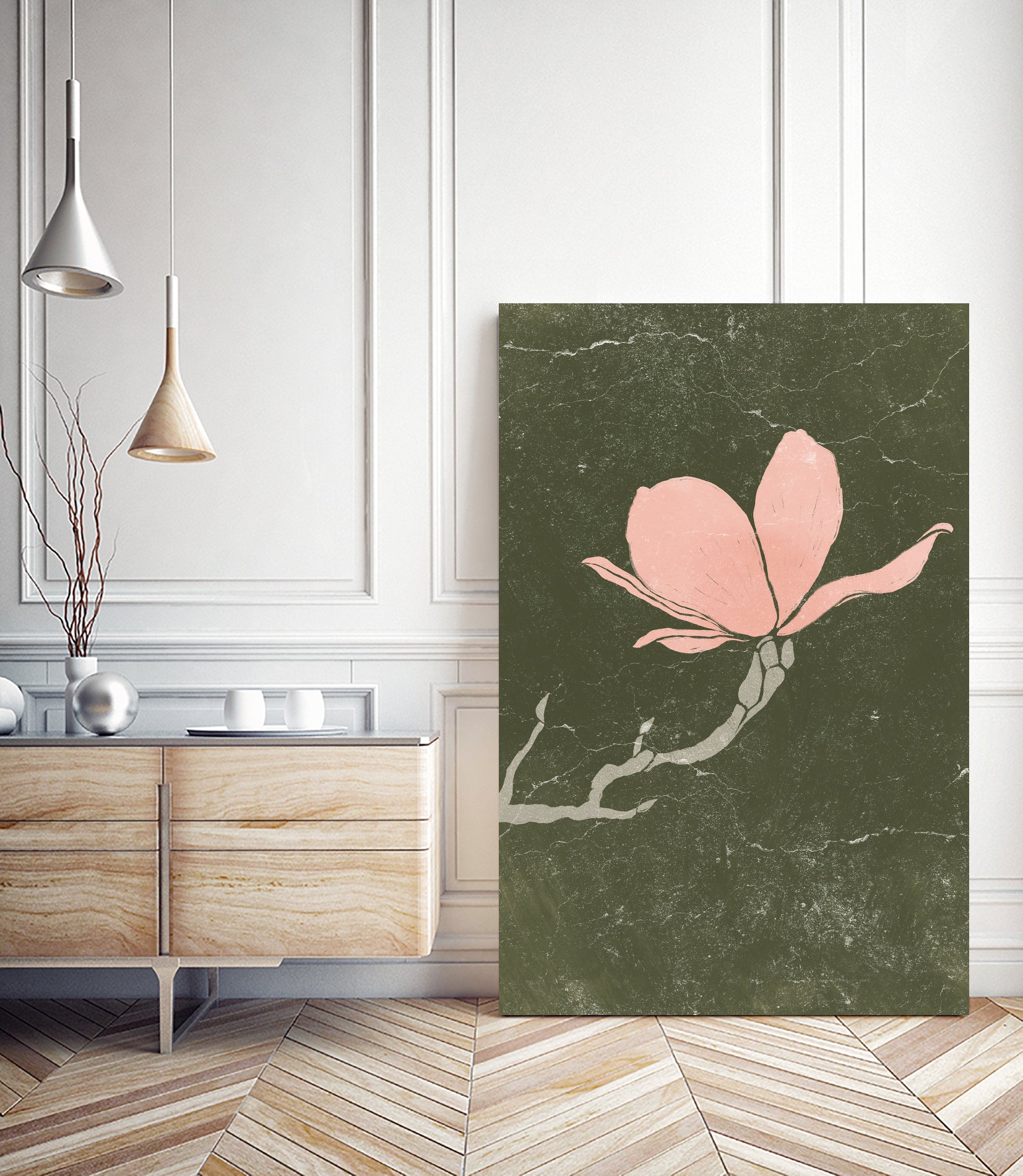 Spring II by Yuyu Pont on GIANT ART - floral/still life floral/still life