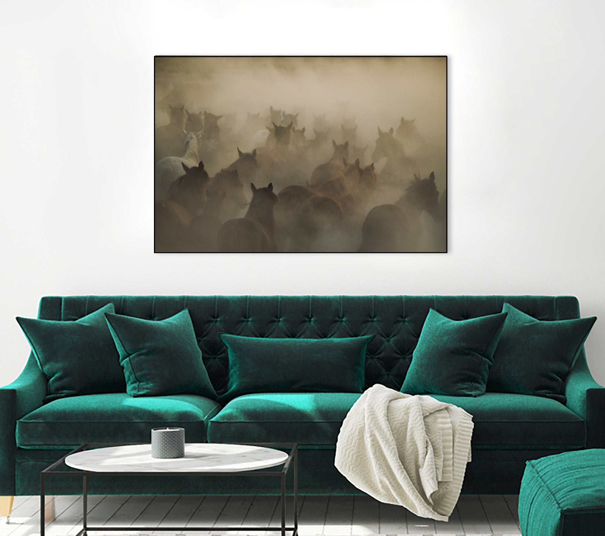 in dust by Huseyin on GIANT ART - photography horses