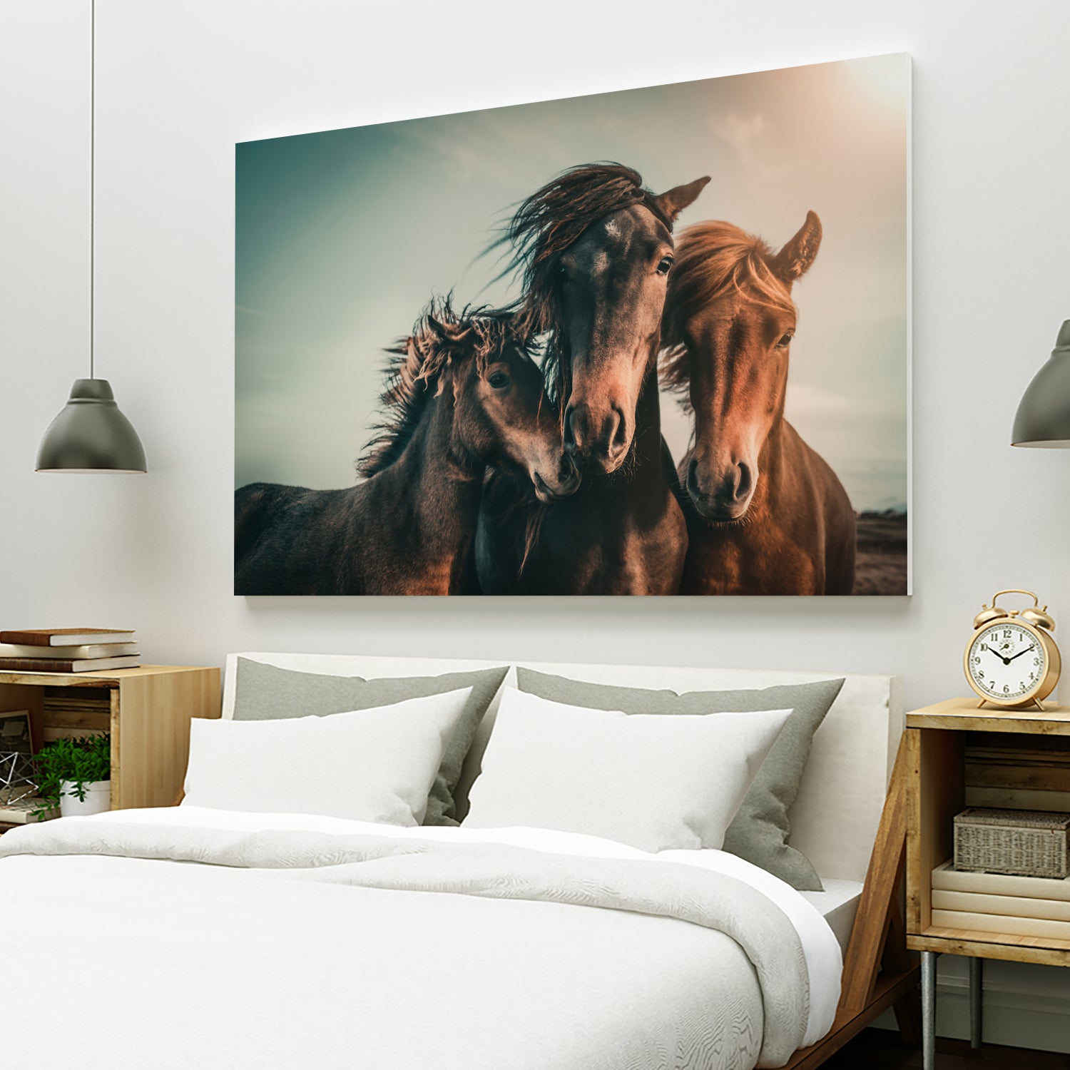 Family portrait by Marcus Hennen on GIANT ART - friendship animal friendship