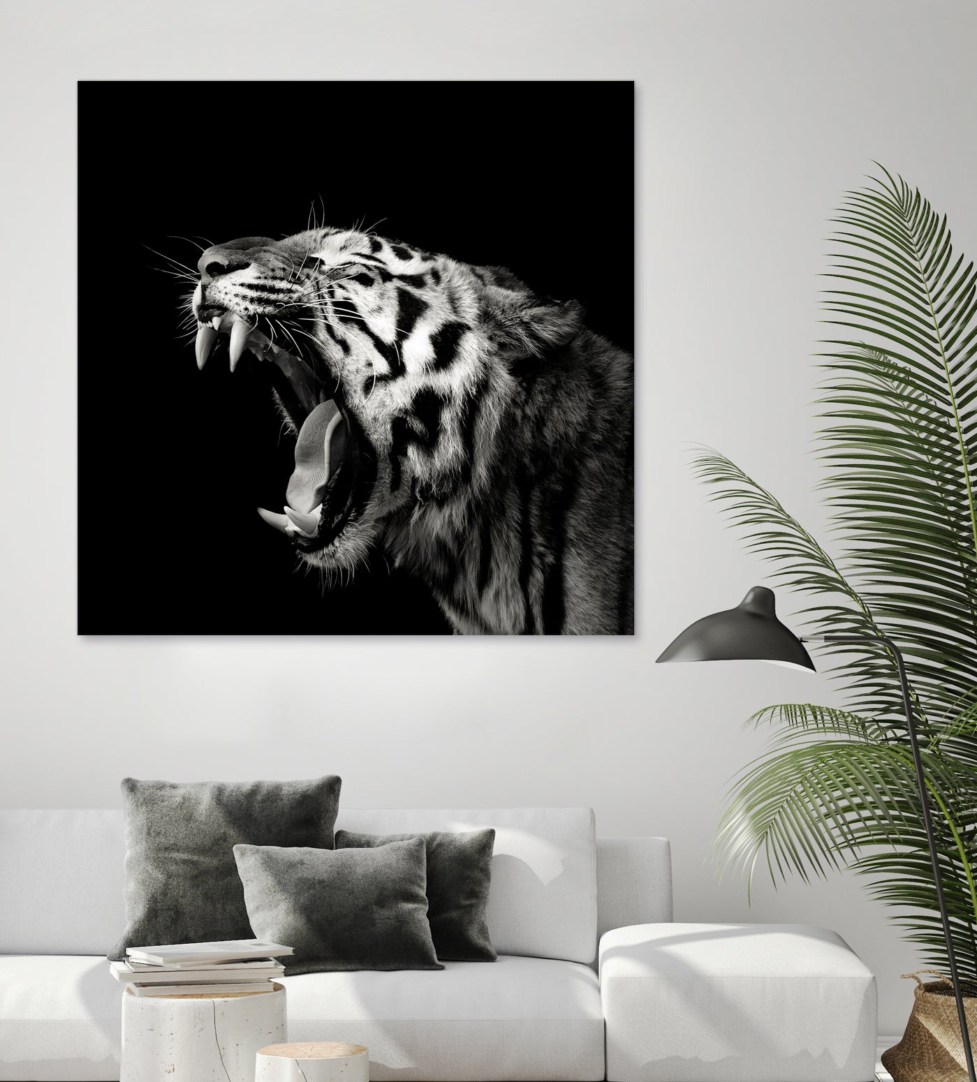 Primal Yawn #4 by Christian Meermann on GIANT ART - feline animal feline