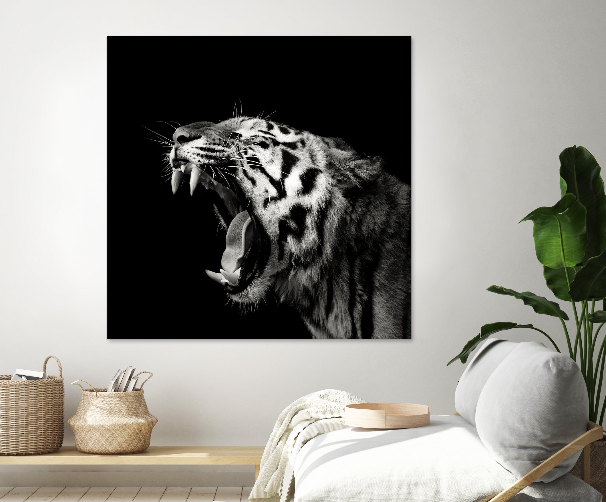 Primal Yawn #4 by Christian Meermann on GIANT ART - feline animal feline