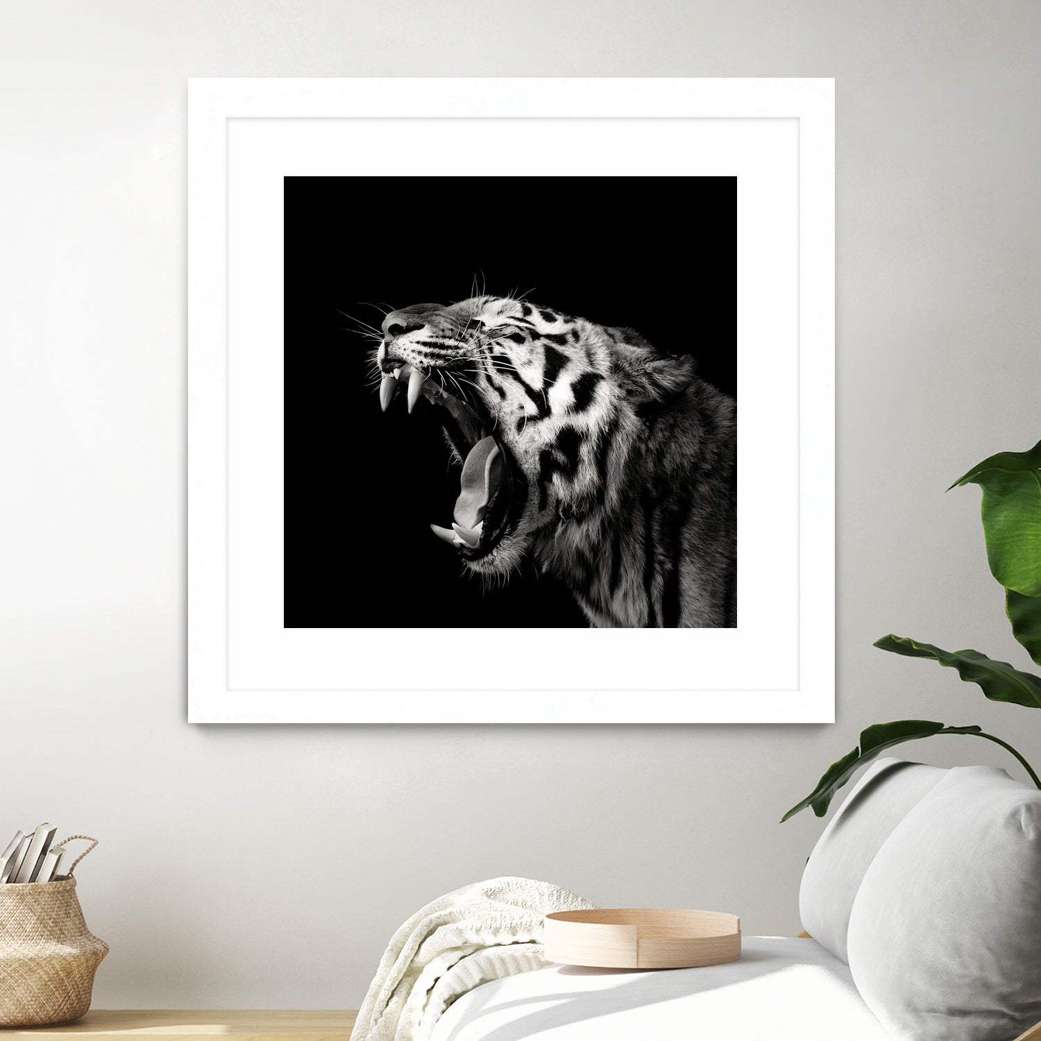 Primal Yawn #4 by Christian Meermann on GIANT ART - feline animal feline