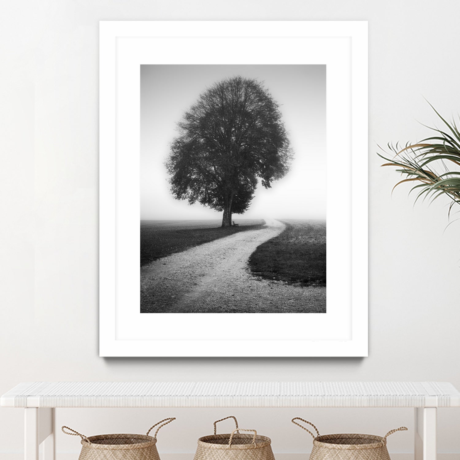 Poet by Alexej Schulz on GIANT ART - landscape lonely tree