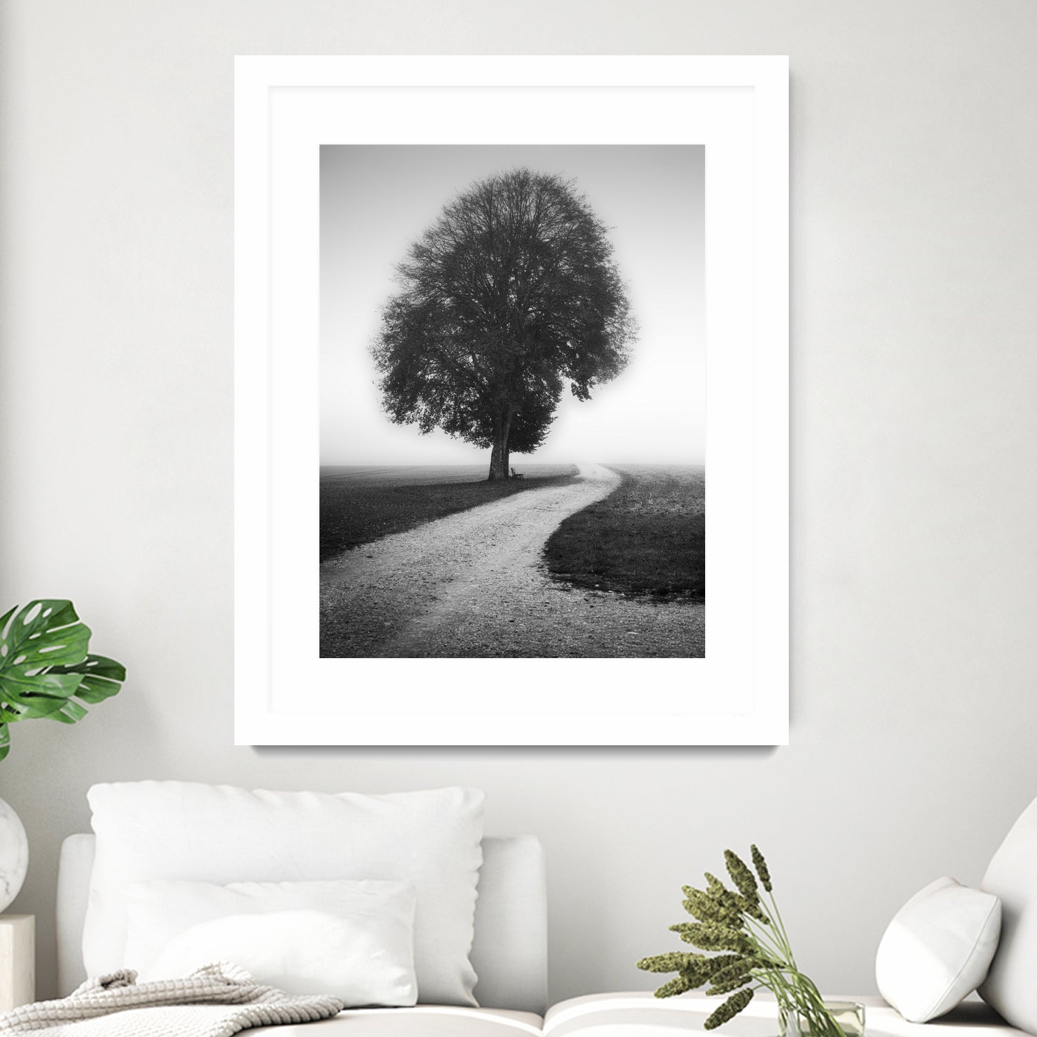 Poet by Alexej Schulz on GIANT ART - landscape lonely tree