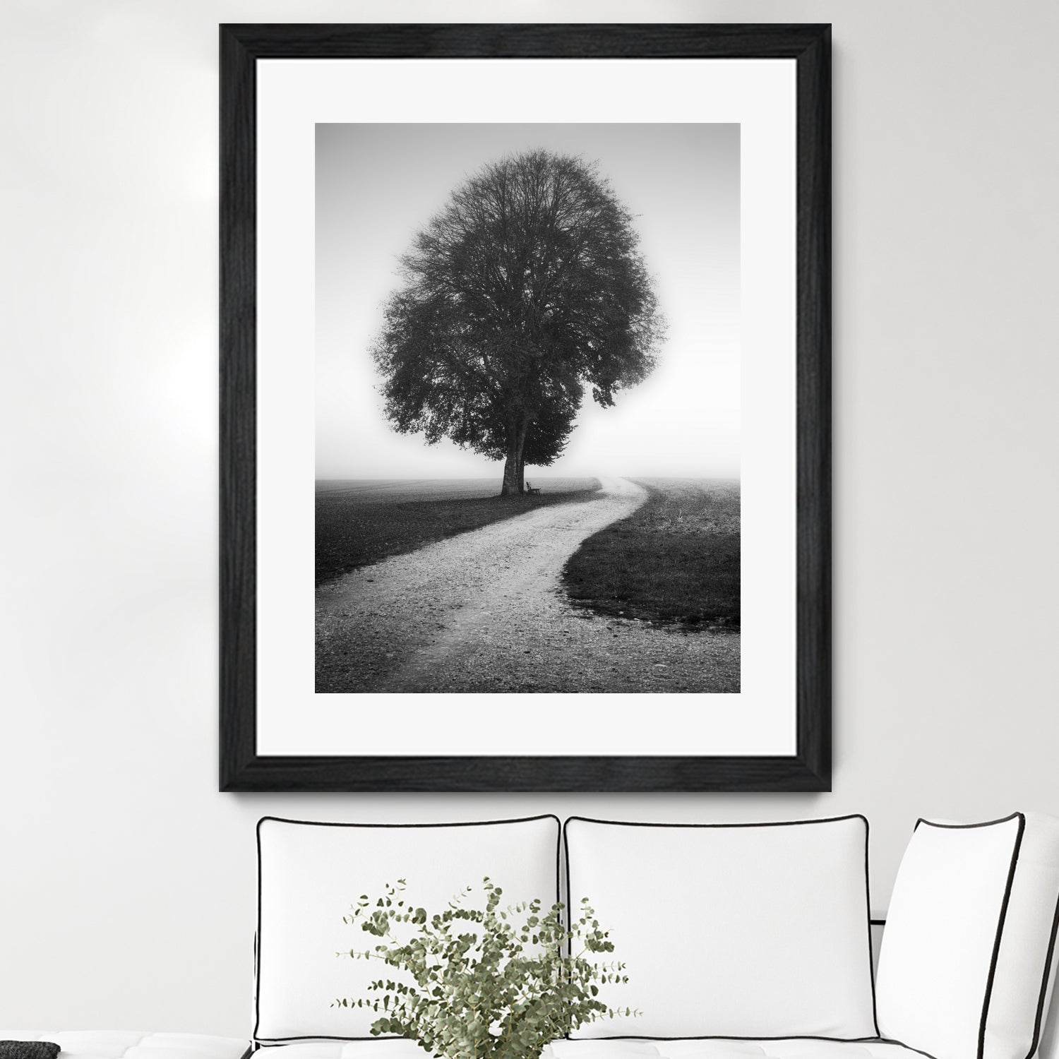 Poet by Alexej Schulz on GIANT ART - landscape lonely tree