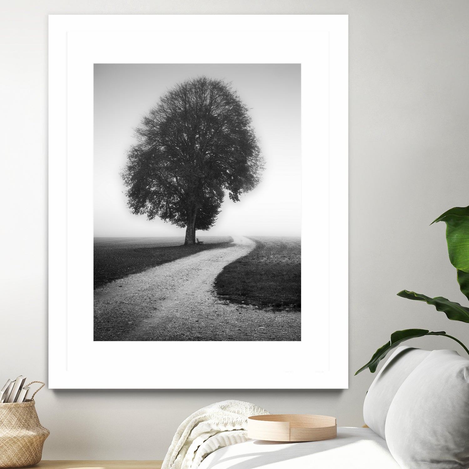 Poet by Alexej Schulz on GIANT ART - landscape lonely tree