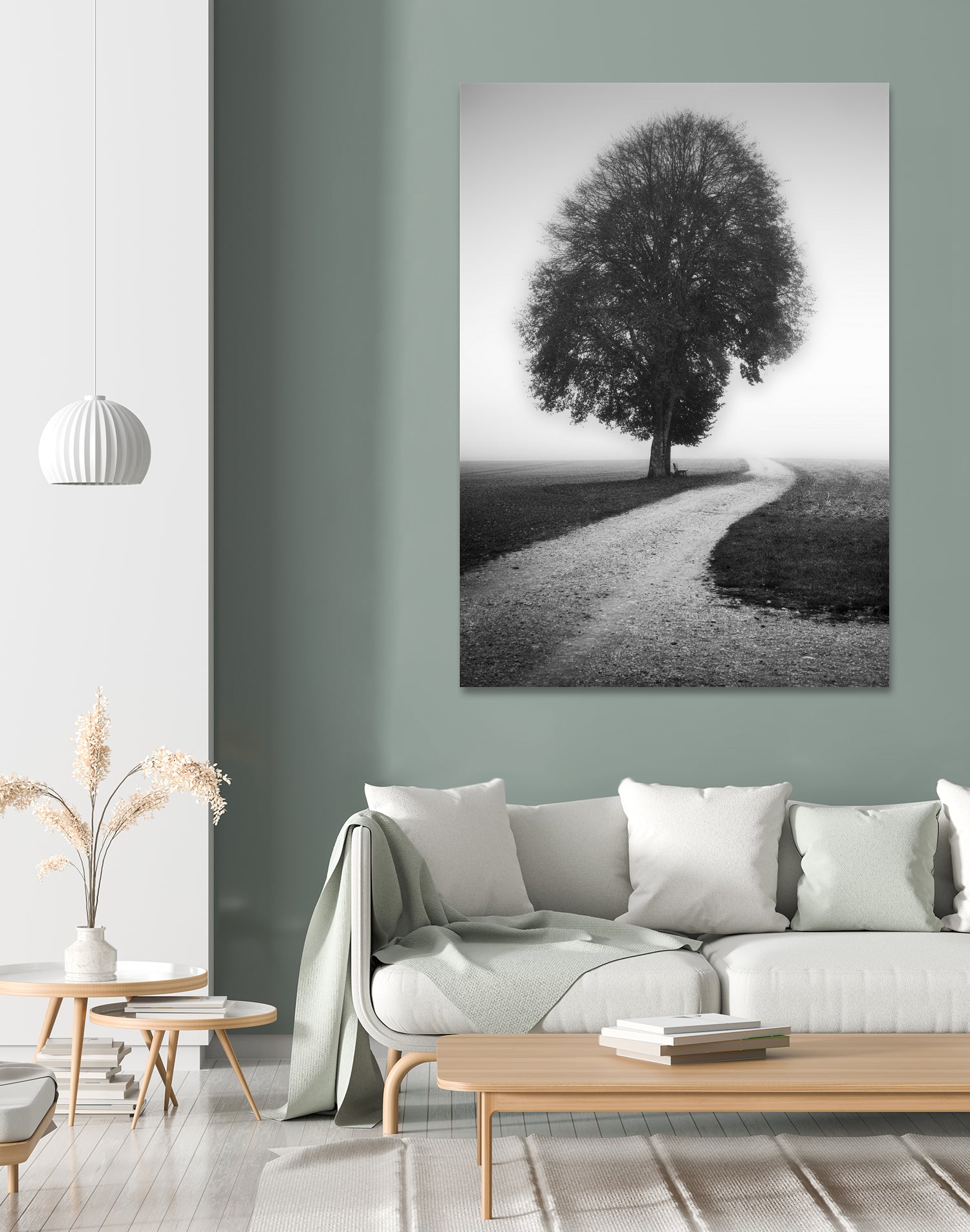 Poet by Alexej Schulz on GIANT ART - landscape lonely tree