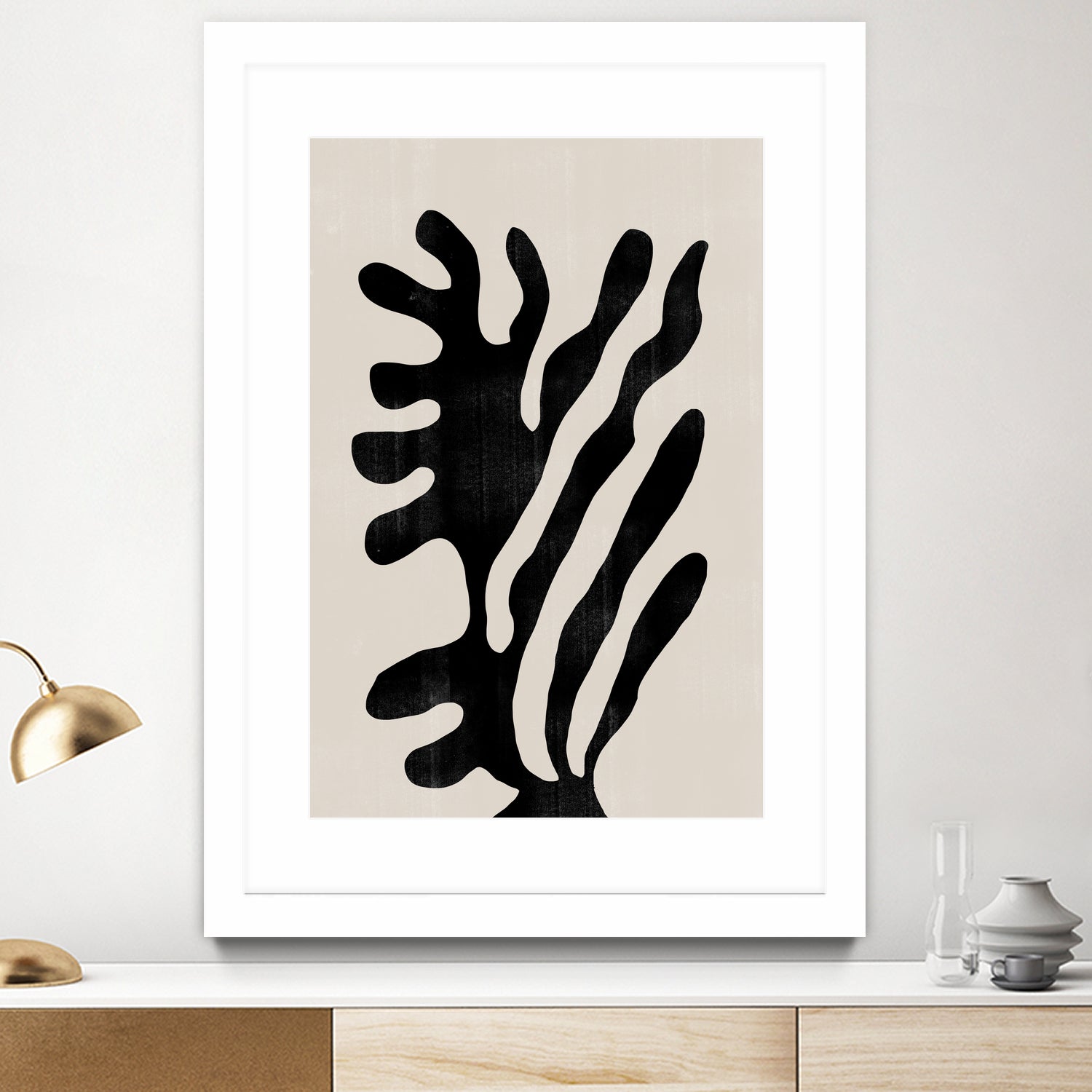 Silhouette Flow by THE MIUUS STUDIO on GIANT ART - abstract modern-art-decor