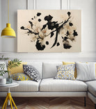 Cherry Blossom Branch by Treechild on GIANT ART - black  framed canvas