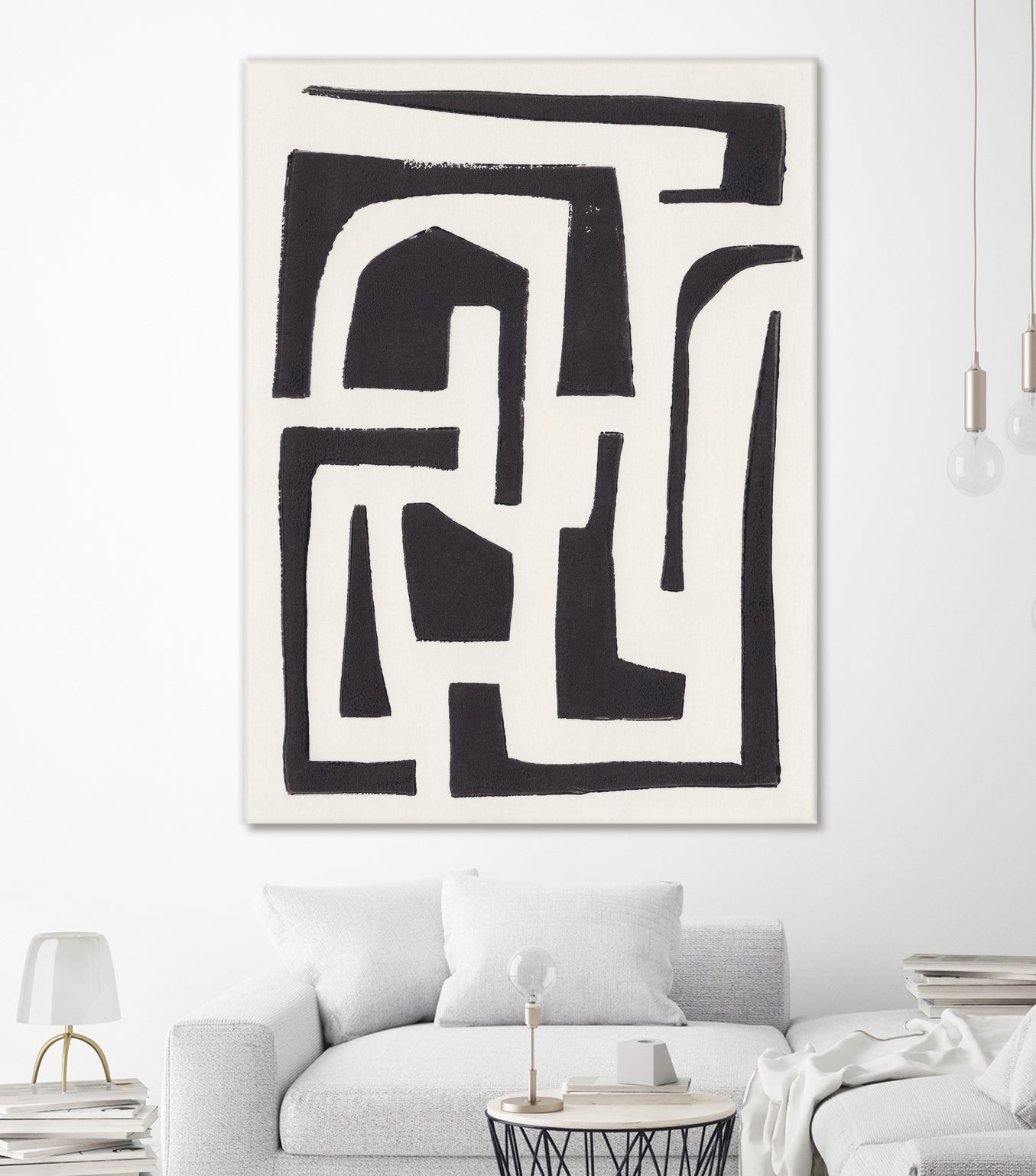 Neighbourhood by Alisa Galitsyna on GIANT ART - abstract shapes