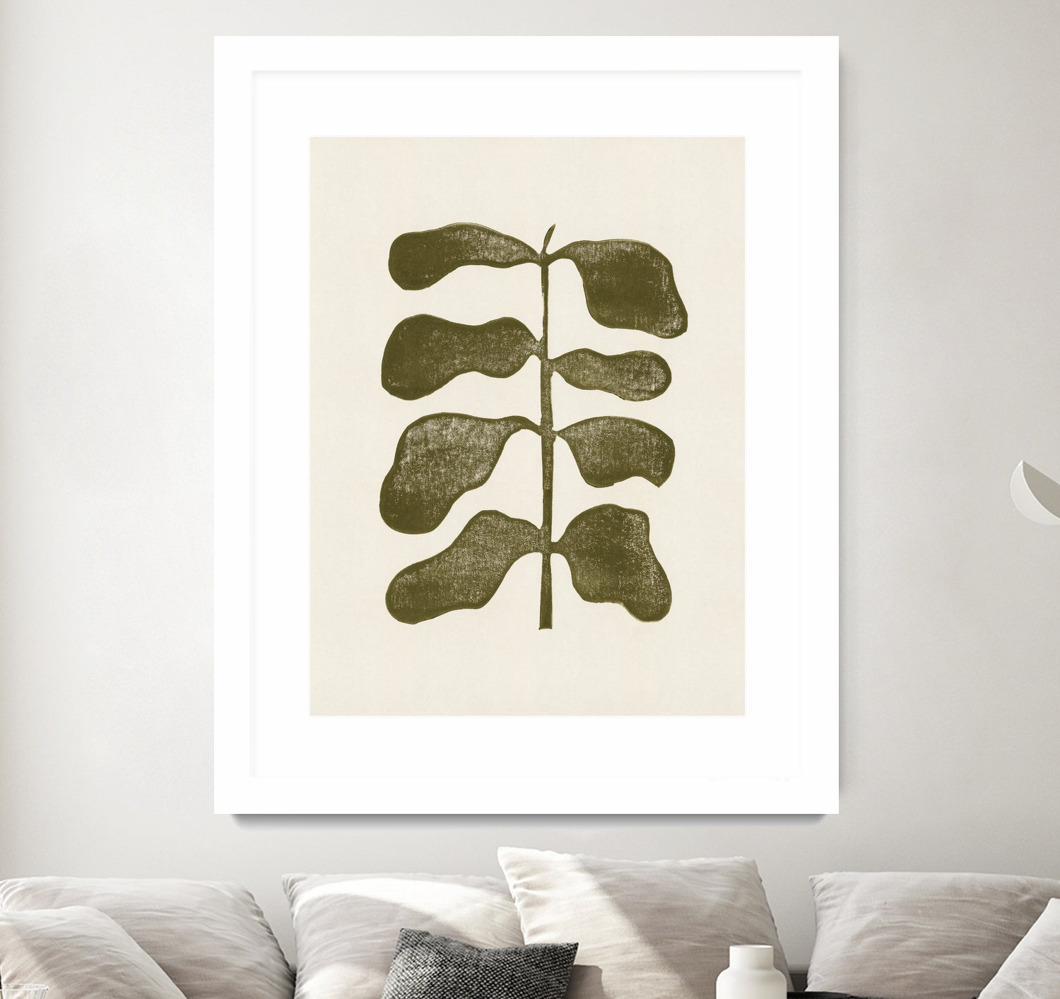 Linocut Plant by Alisa Galitsyna on GIANT ART - 7143 illustration