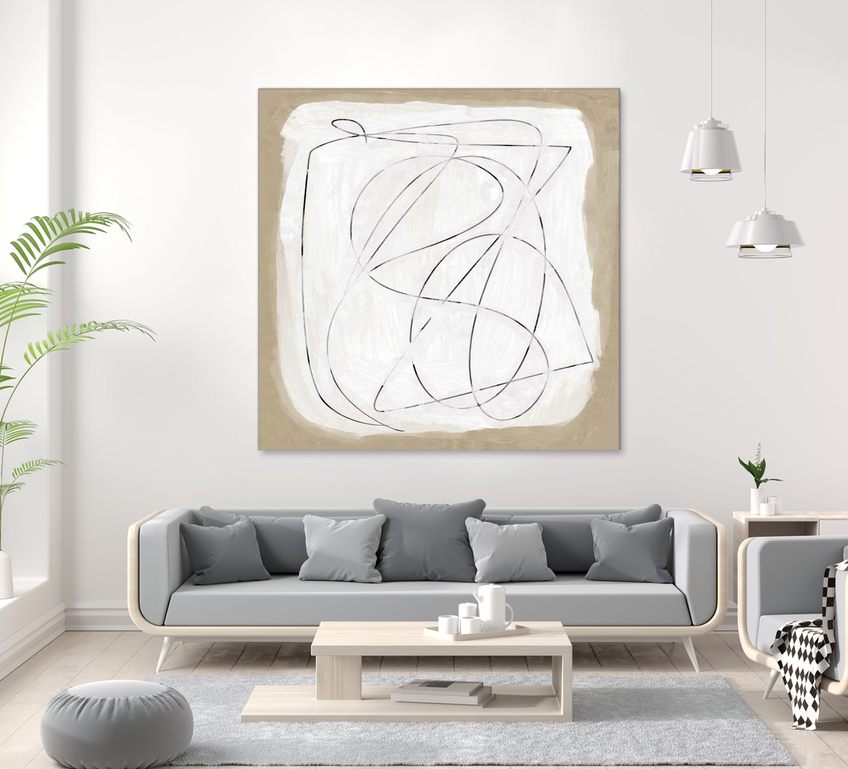 Format by Dan on GIANT ART - abstract lines