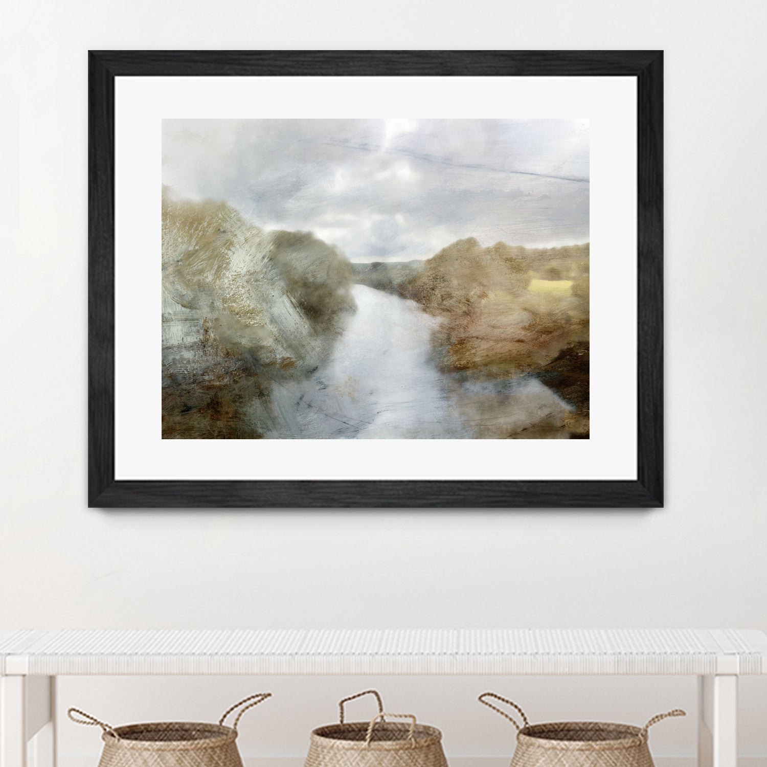 River by Dan Hobday on GIANT ART - abstract dan hobday