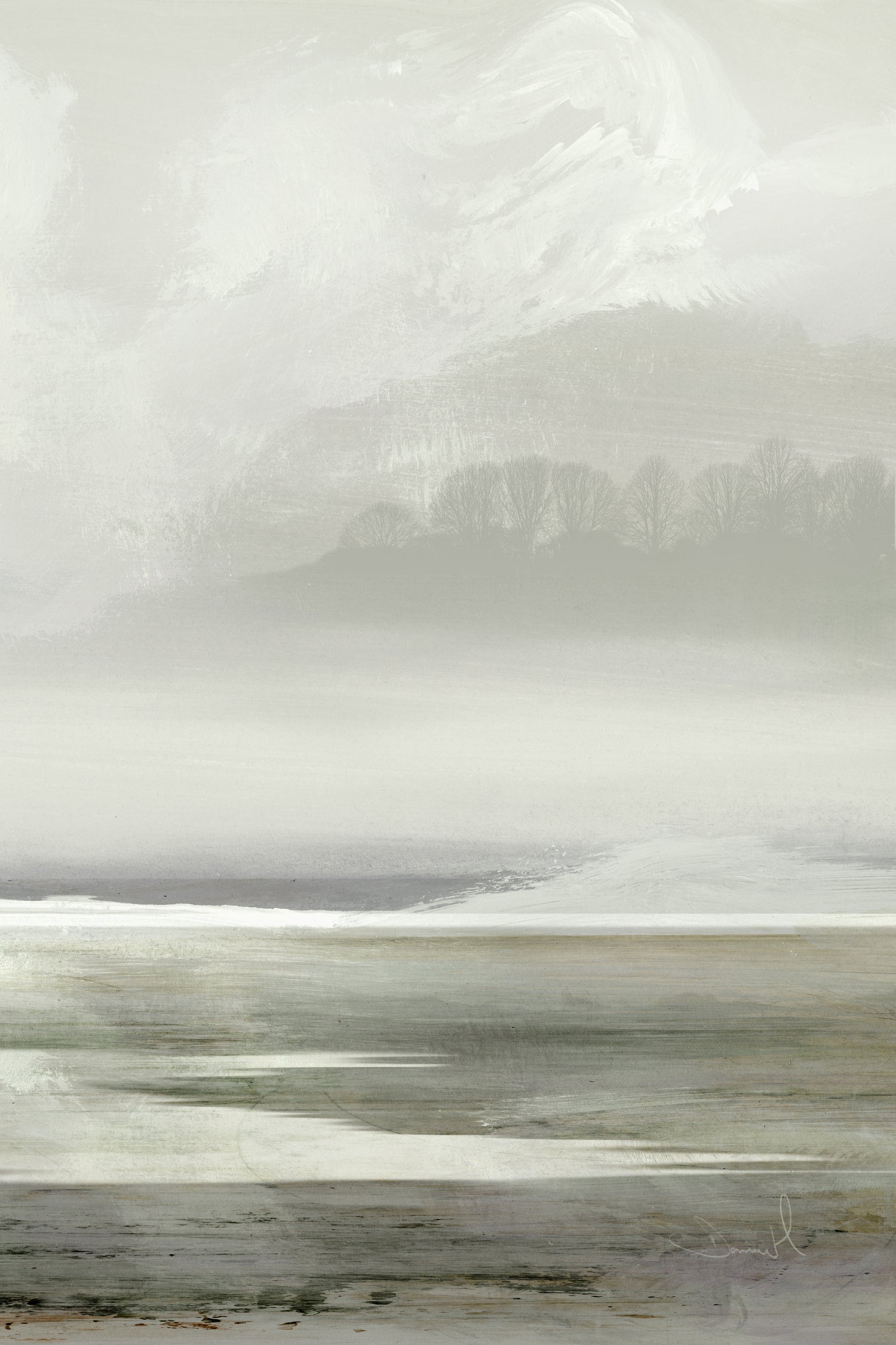 Lakes No2 by Dan on GIANT ART - illustration dan hobday
