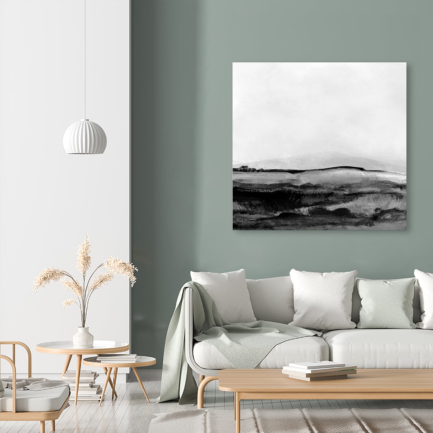Mono Landscape No1 by Dan Hobday on GIANT ART - landscape abstract landscape