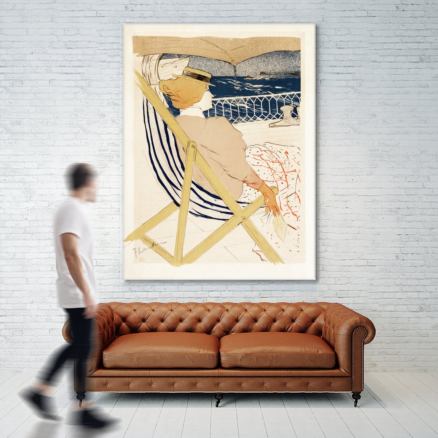 La PassagAure Du 54 (1896) by TOULOUSE LAUTREC on GIANT ART - figurative toulouse lautrec