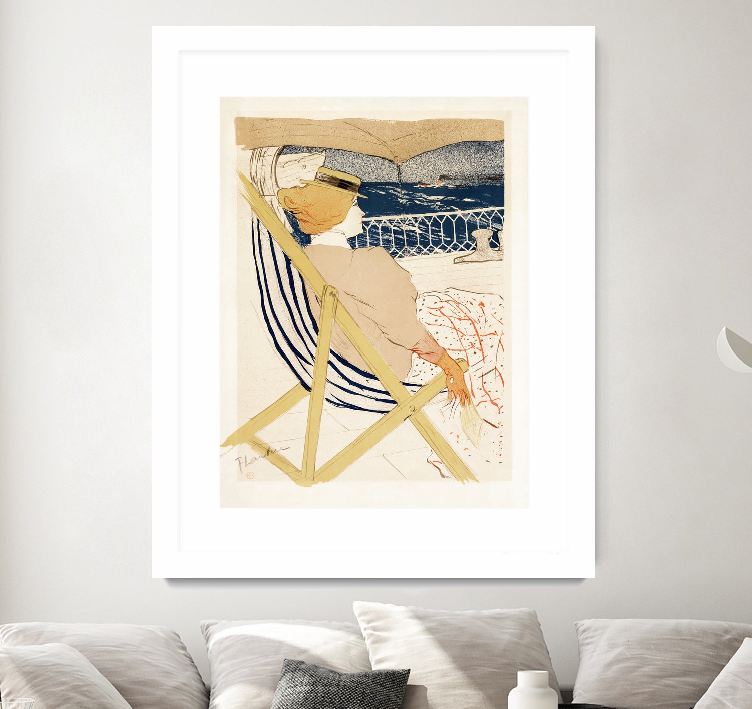 La PassagAure Du 54 (1896) by TOULOUSE LAUTREC on GIANT ART - figurative toulouse lautrec