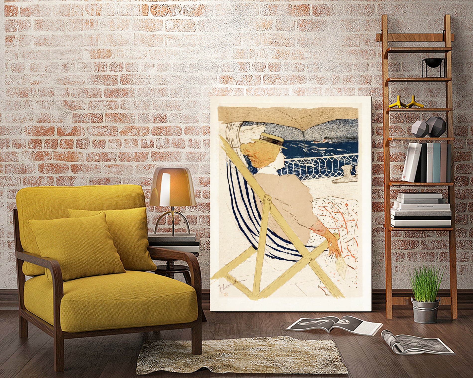 La PassagAure Du 54 (1896) by TOULOUSE LAUTREC on GIANT ART - figurative toulouse lautrec