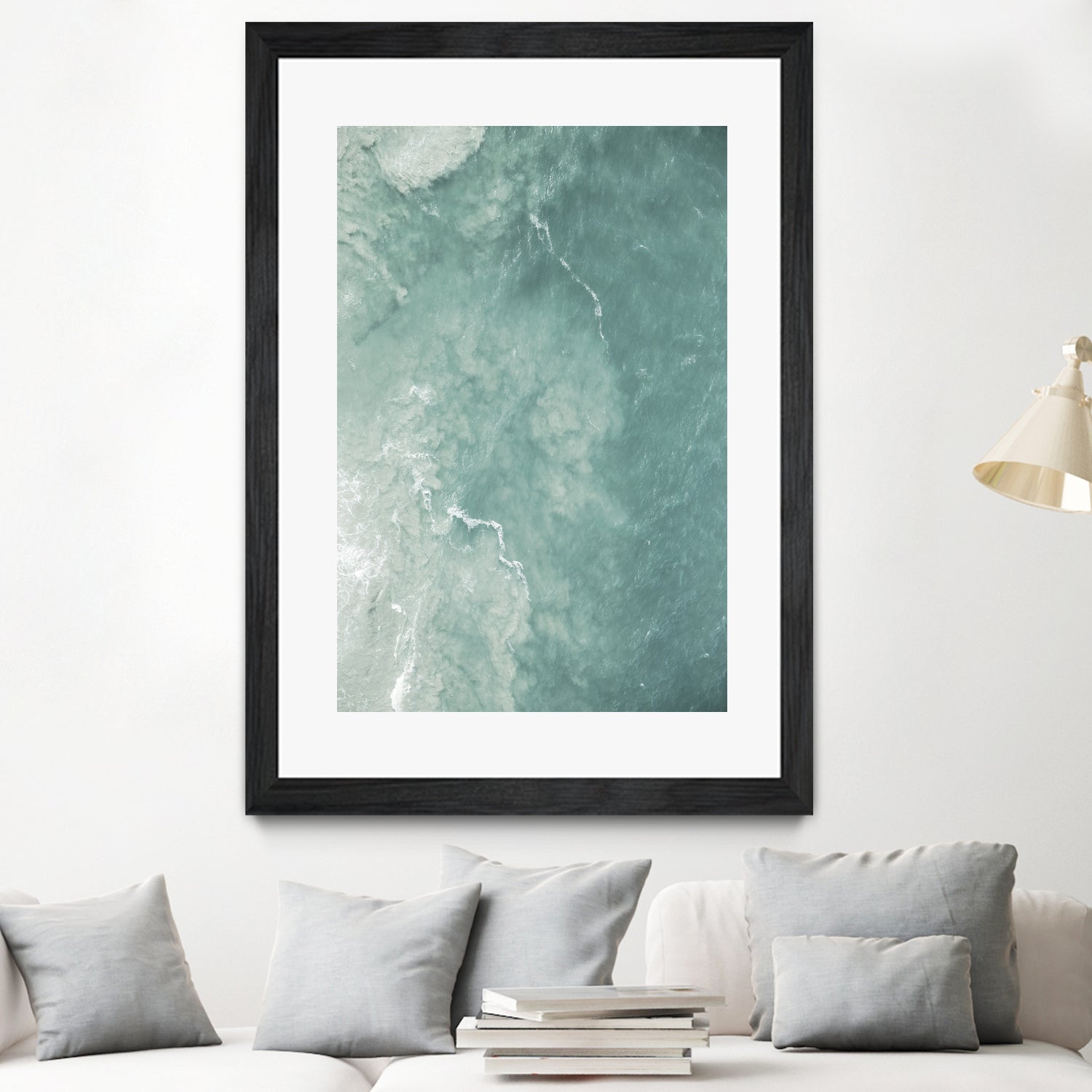 Ocean's Whisper by Shot by Clint on GIANT ART - landscape aerial ocean view