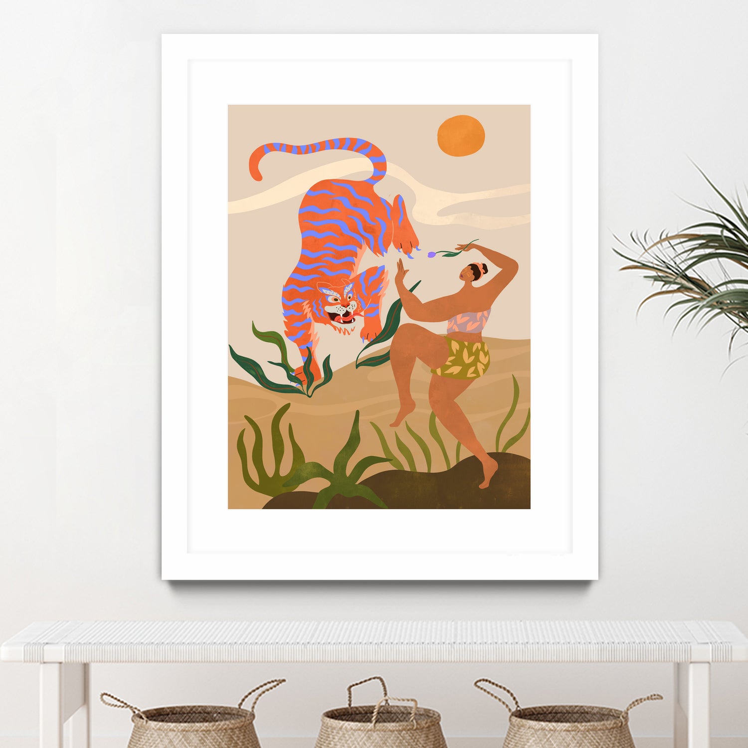 Dance With Me by Arty Guava on GIANT ART - illustration color