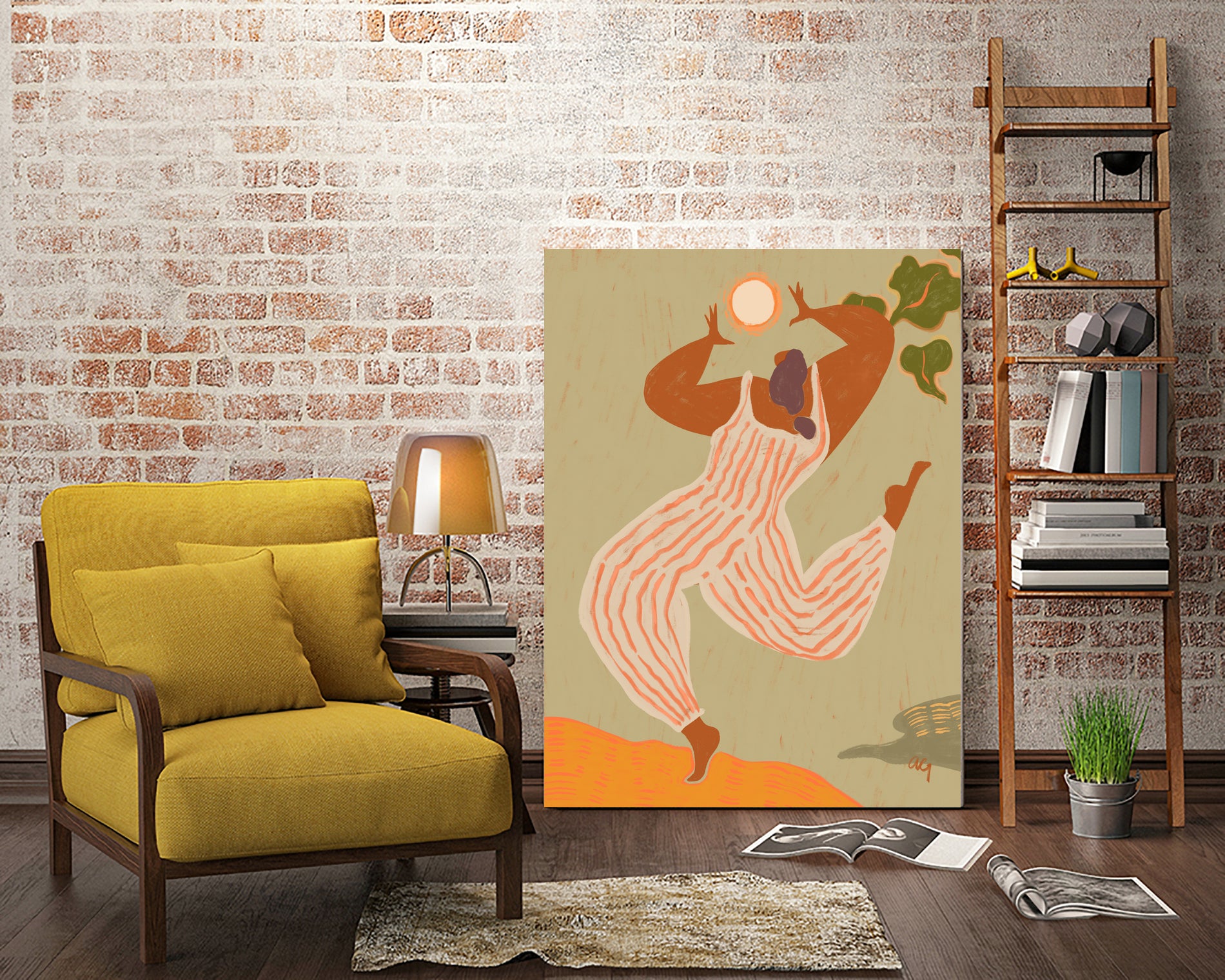 Reach For The Sun by Arty on GIANT ART - illustration mood