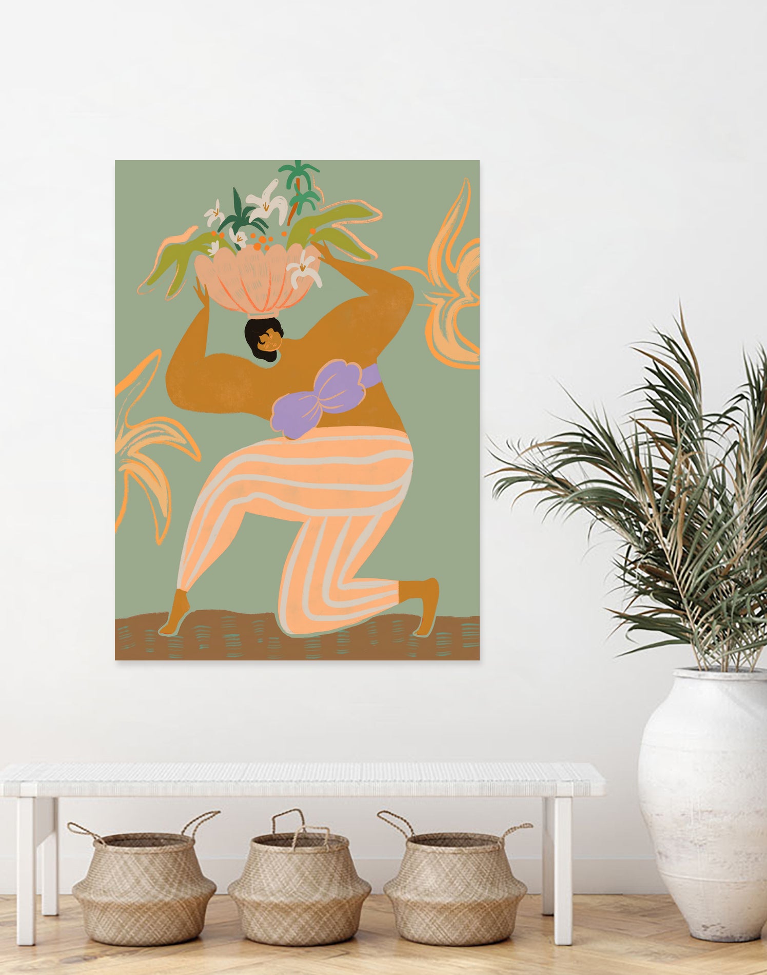 The Weight Of The World by Arty on GIANT ART - illustration figurative