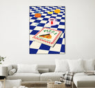 The Italian Menu by Rosi on GIANT ART - illustration pizza