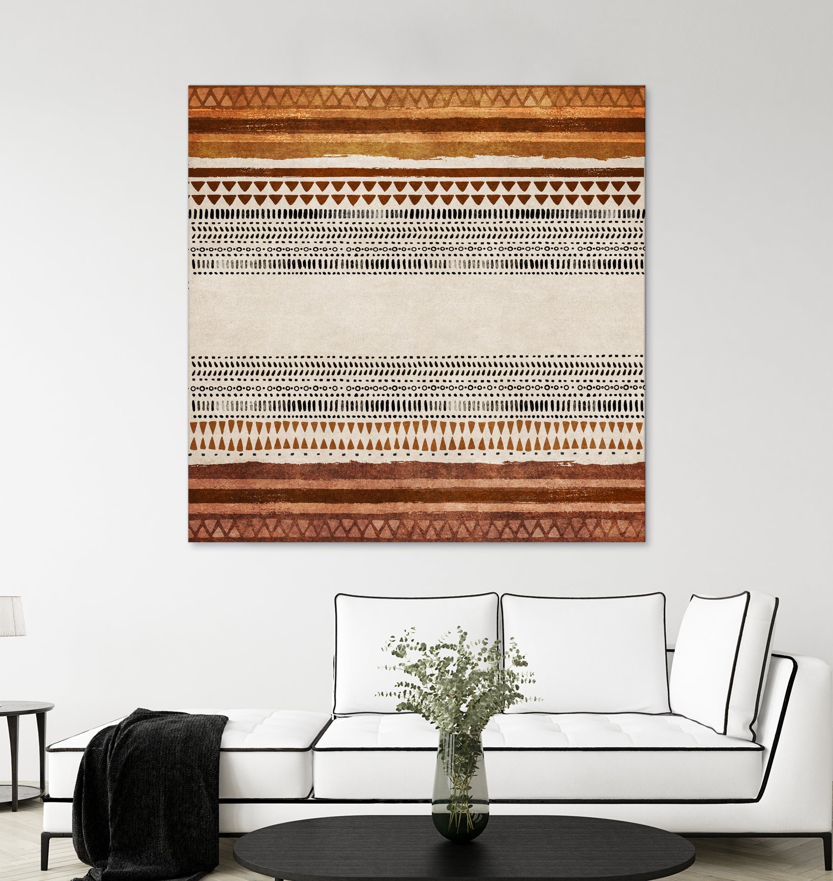 Tribal Rhythm by Emel Tunaboylu on GIANT ART - abstract tribal-wall-art