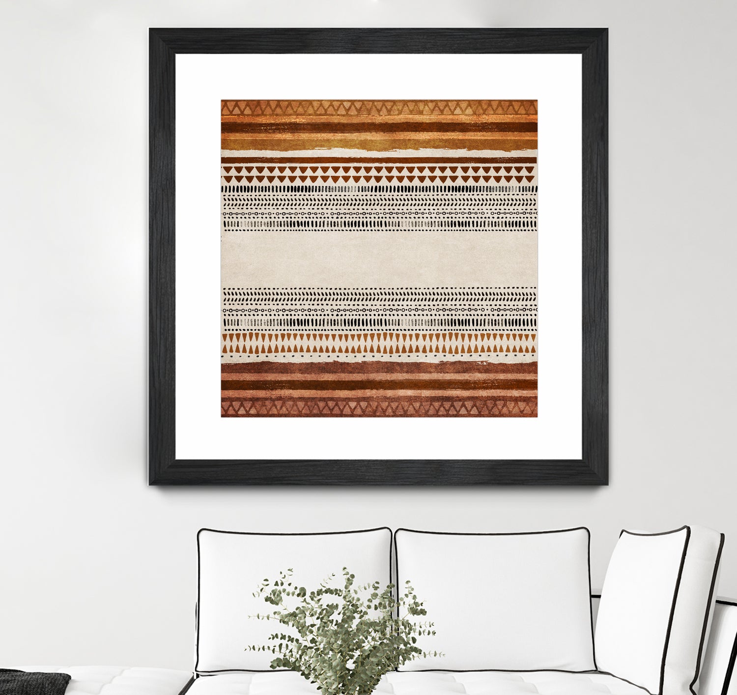 Tribal Rhythm by Emel Tunaboylu on GIANT ART - abstract tribal-wall-art