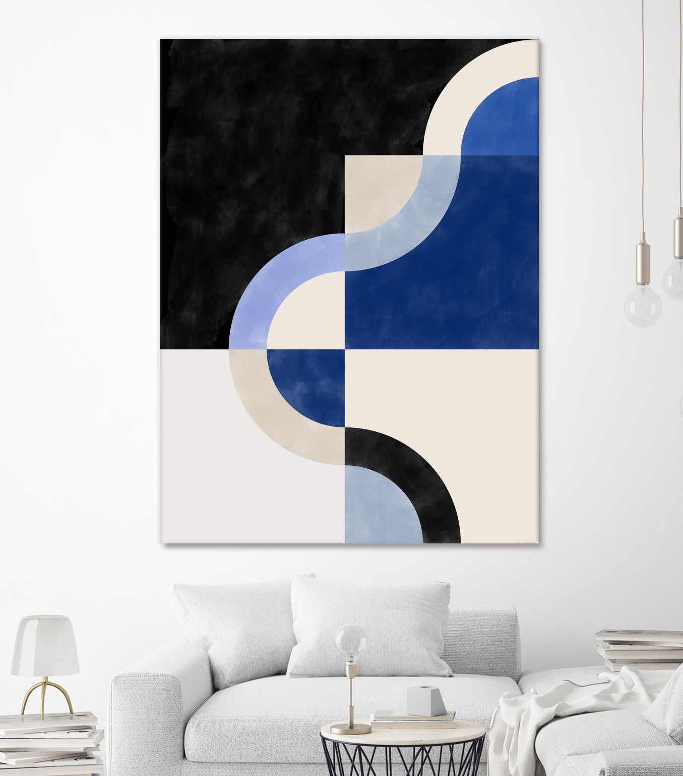 Curved Harmony by Elena Ristova on GIANT ART - abstract abstract