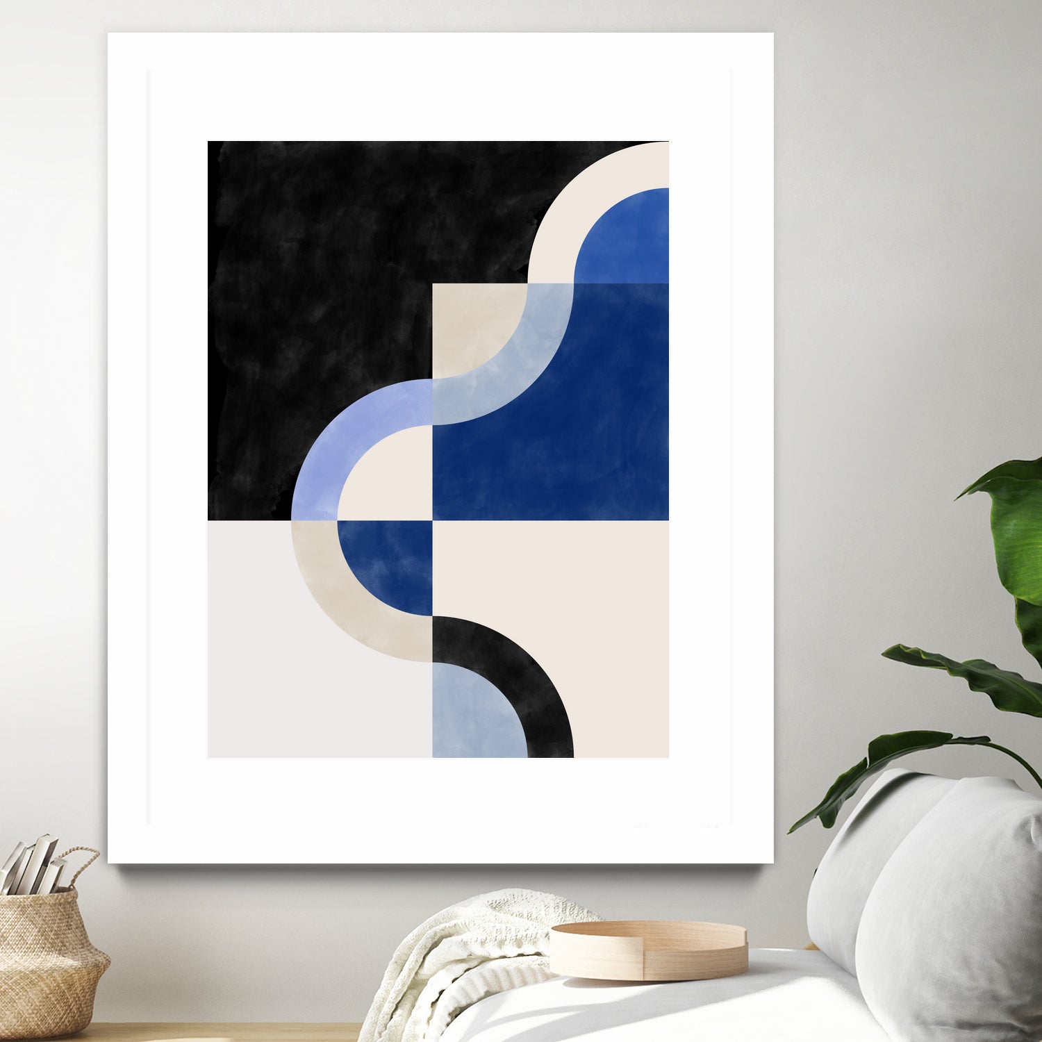 Curved Harmony by Elena Ristova on GIANT ART - abstract abstract