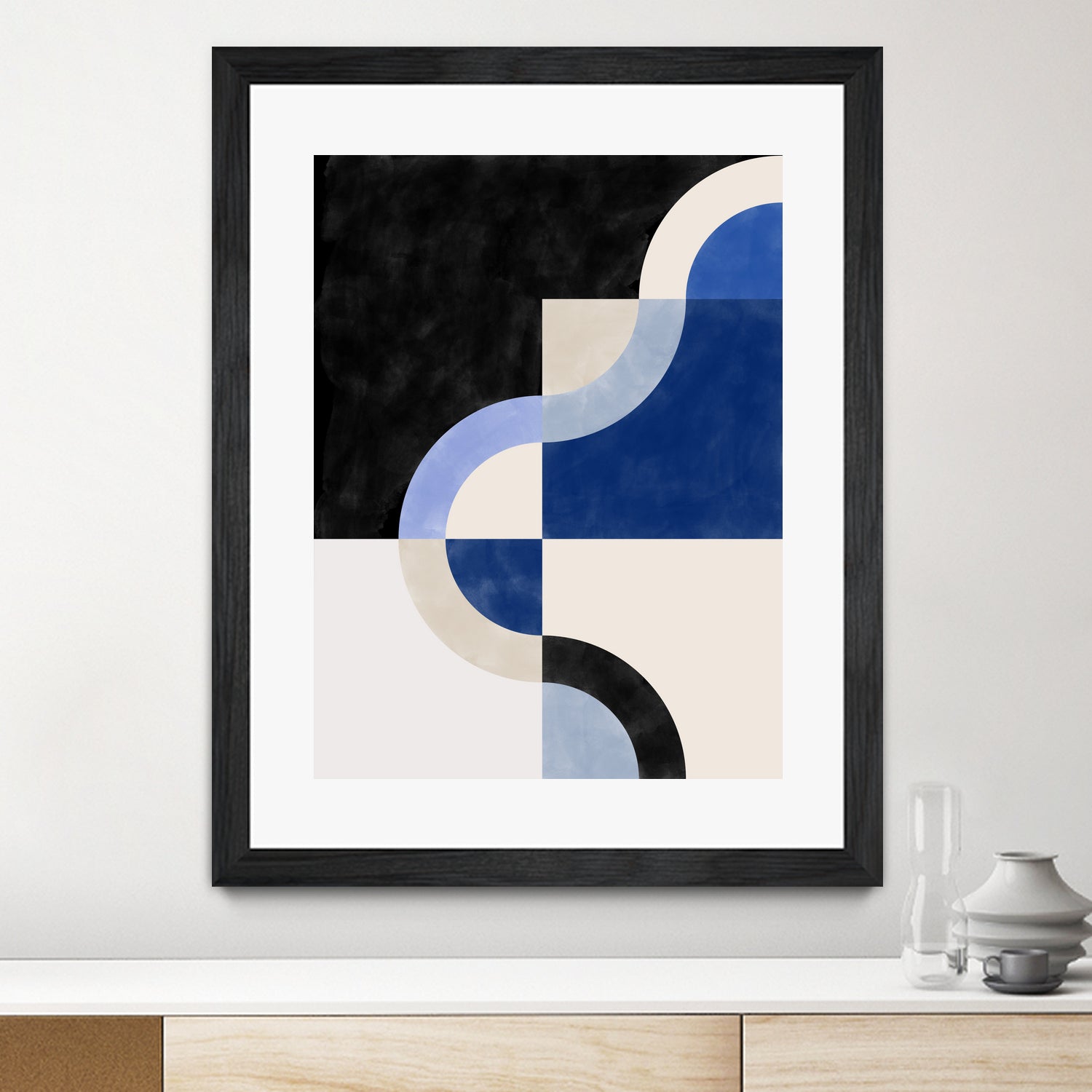 Curved Harmony by Elena Ristova on GIANT ART - abstract abstract