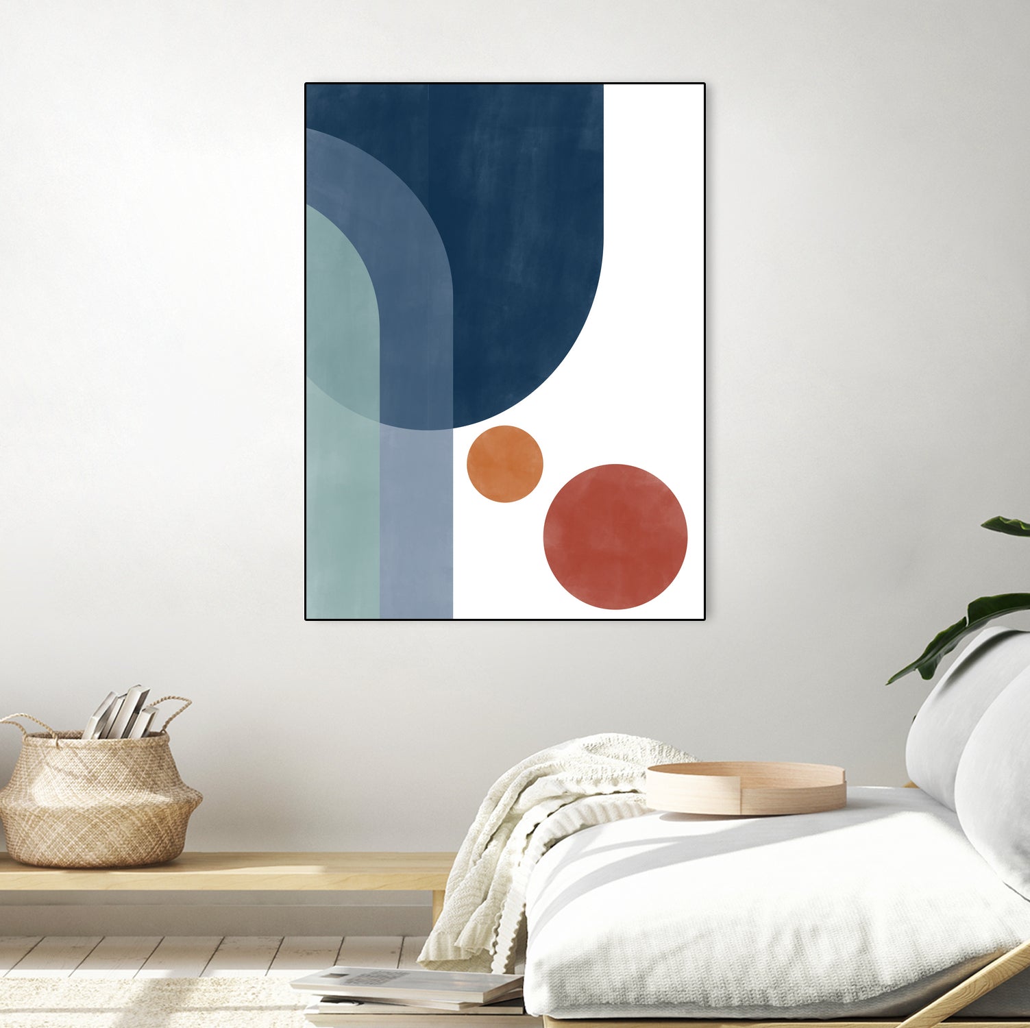 Overlapping Circles And Arches by Elena Ristova on GIANT ART - abstract abstract
