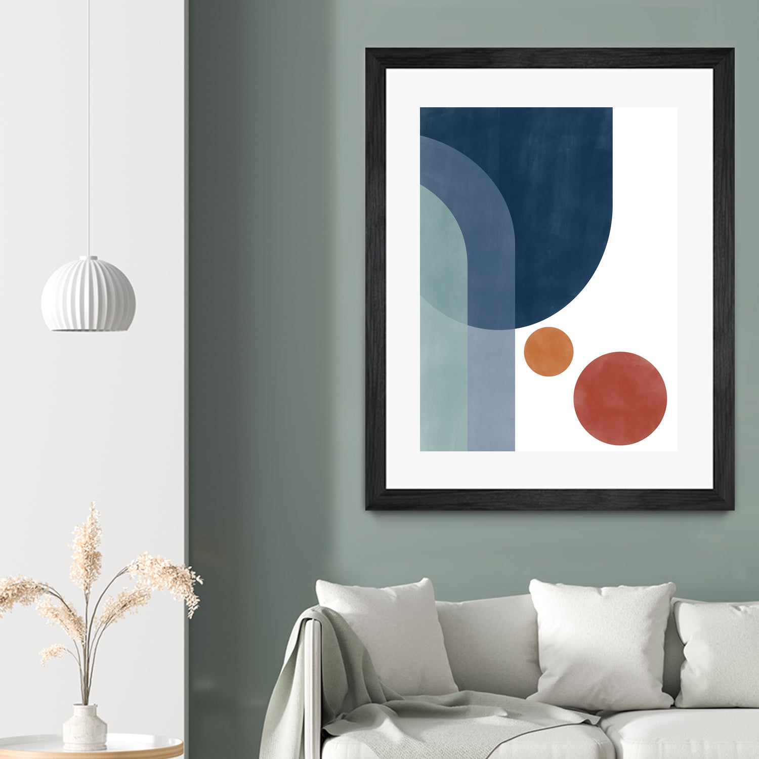 Overlapping Circles And Arches by Elena Ristova on GIANT ART - abstract abstract