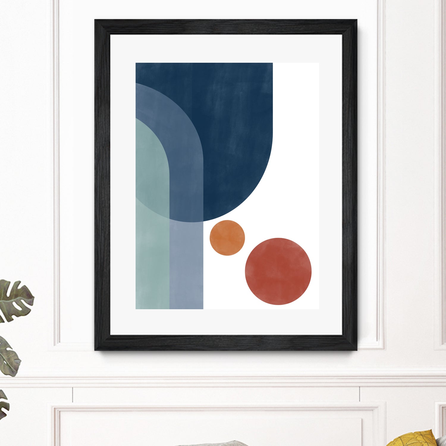 Overlapping Circles And Arches by Elena Ristova on GIANT ART - abstract abstract