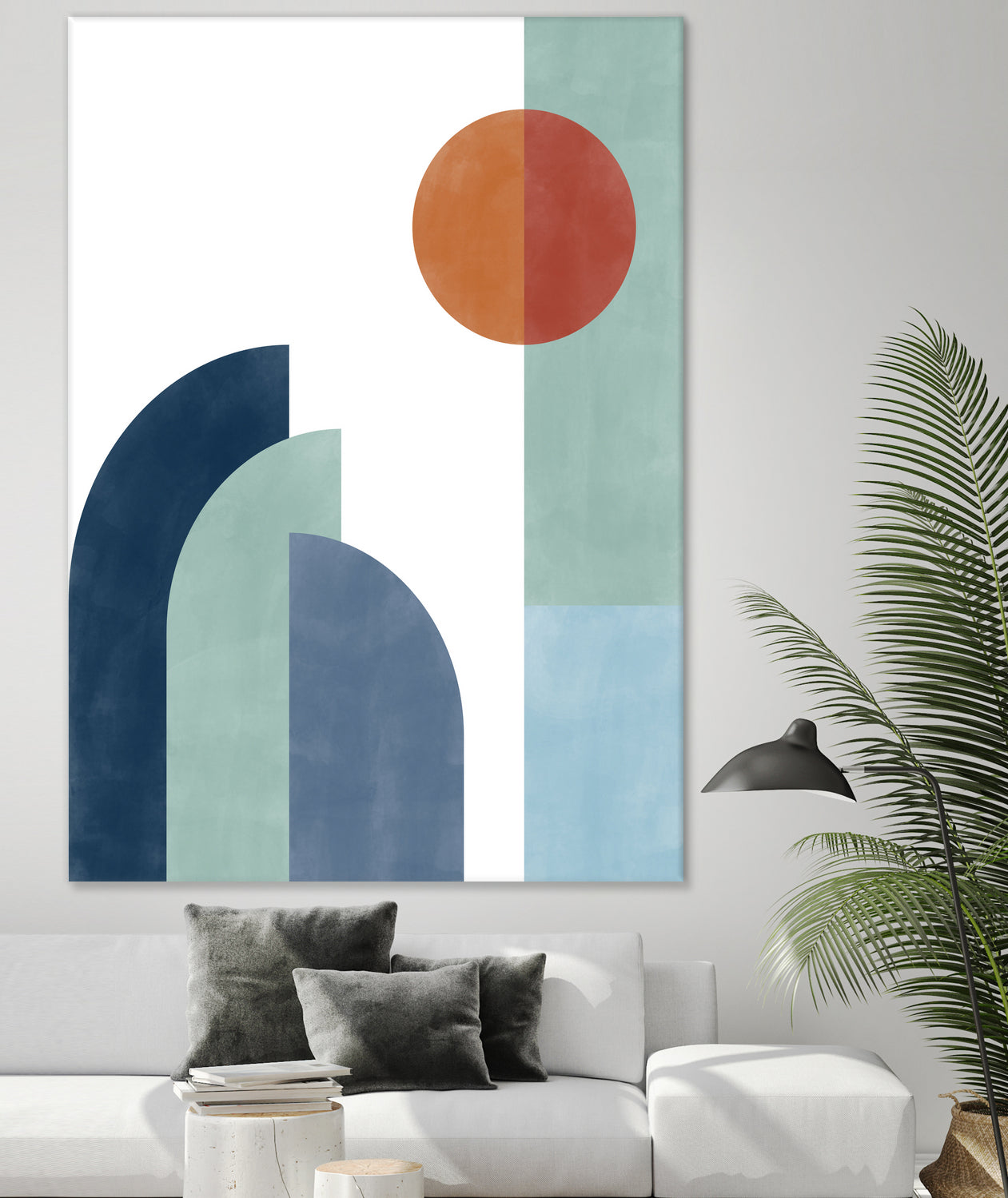 Geometric Shapes With A Minimalist Design by Elena Ristova on GIANT ART - abstract abstract