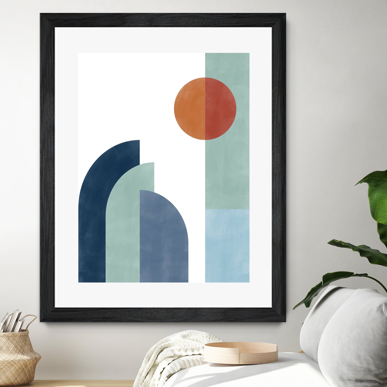 Geometric Shapes With A Minimalist Design by Elena Ristova on GIANT ART - abstract abstract