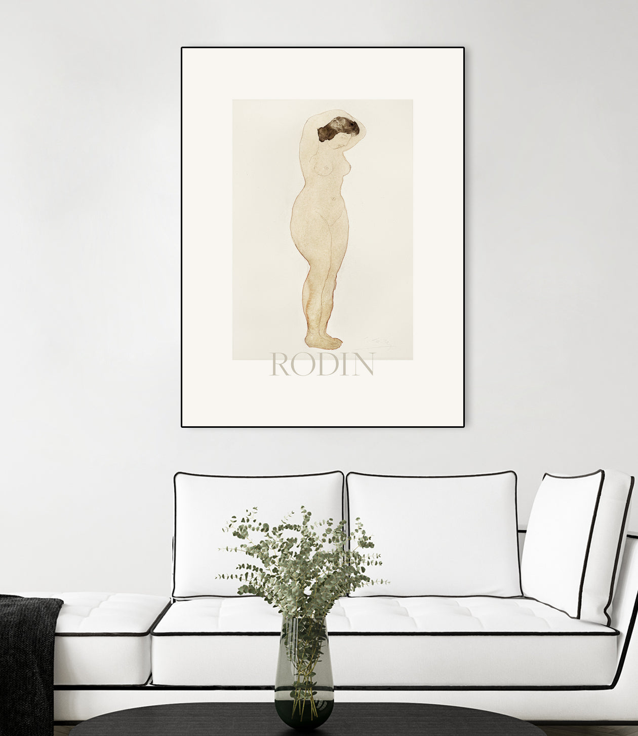 Nude by Standing With Hands On Head Auguste on GIANT ART - rodin auguste rodin rodin