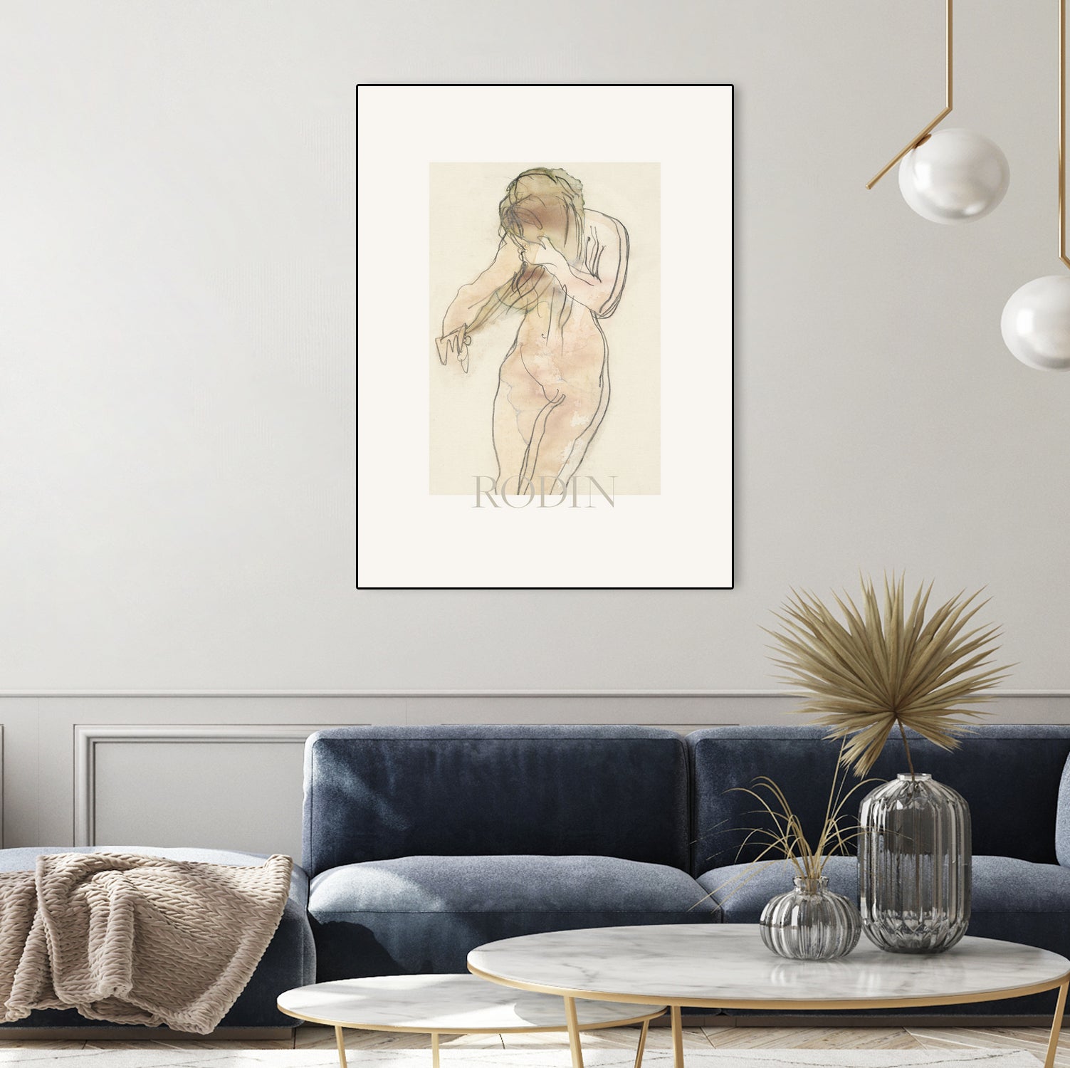 Study of Nude by Auguste Rodin on GIANT ART - auguste rodin figurative auguste rodin