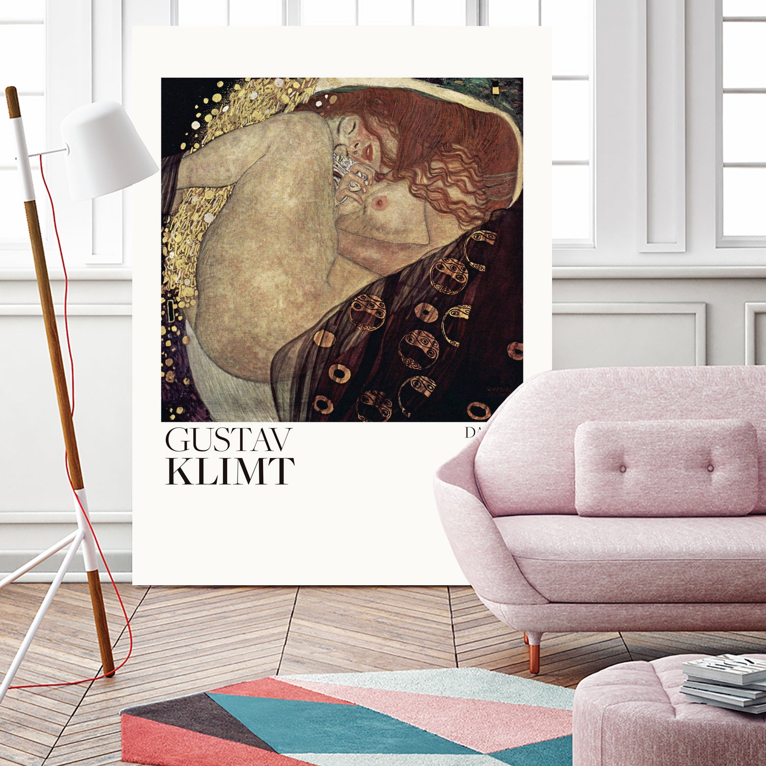 Danae (1907 1908) Poster by Gustav Klimt on GIANT ART - 5906 illustration